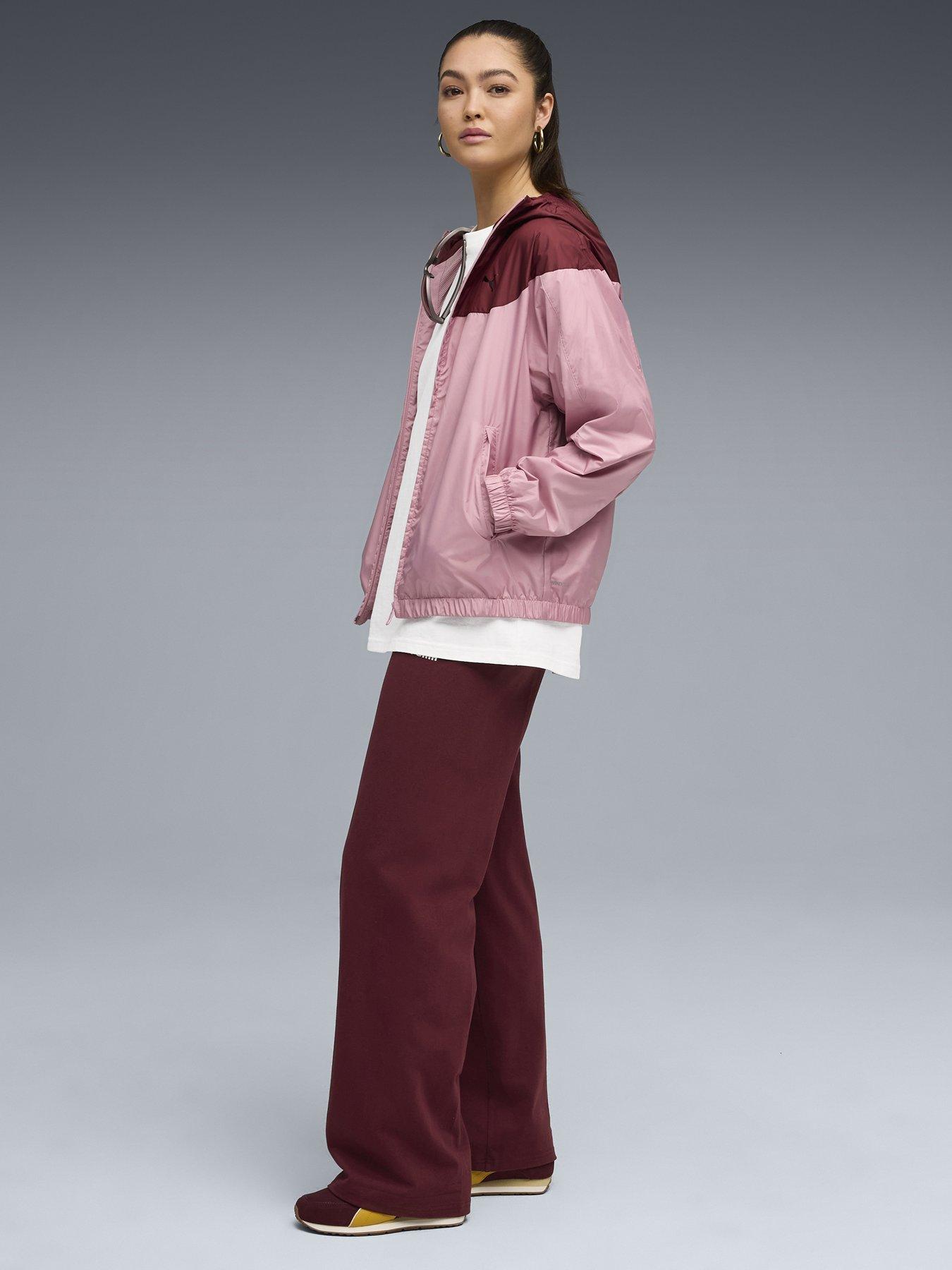  image of puma-ess-small-no-1-logo-high-waist-straight-leggings-red