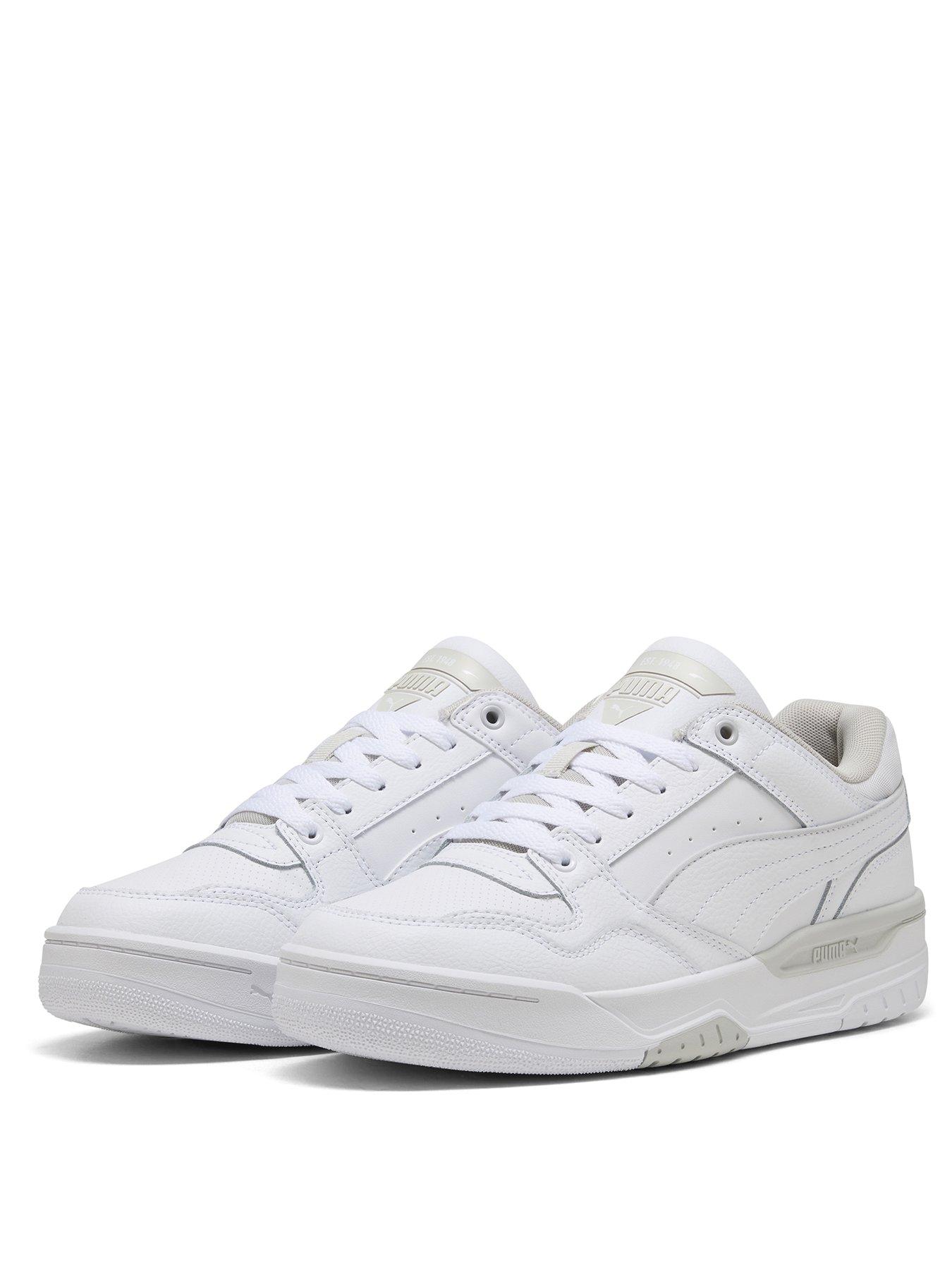 stillFront image of puma-mens-rebound-retro-trainers--white