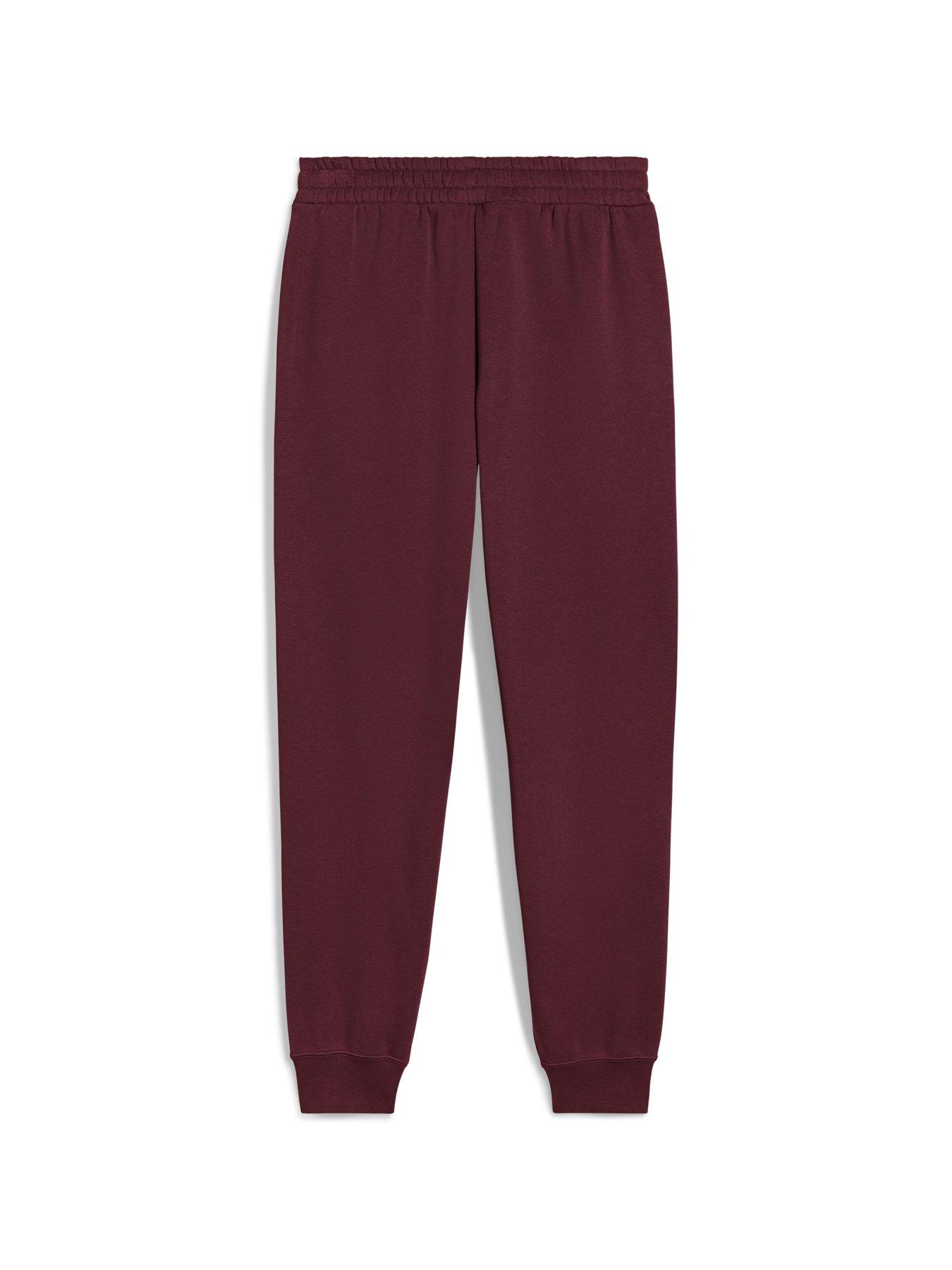 Image 5 of 5 of Puma Mens Essentials No 1 Logo Sweatpants Fleece - Red