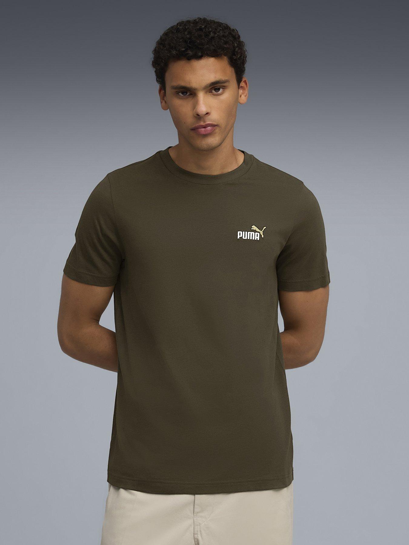 puma-mens-essentials-small-no-1-logo-tee-green