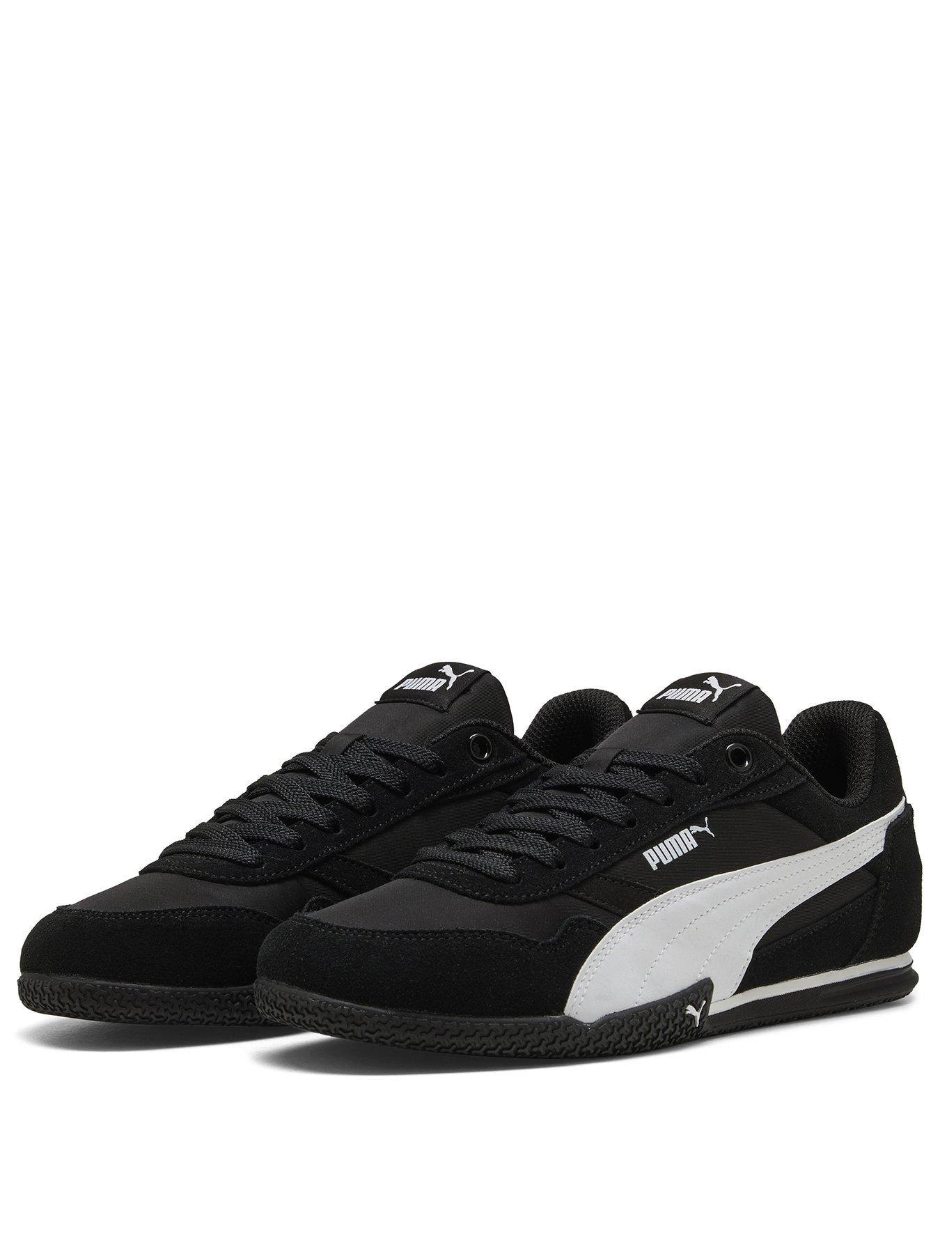  image of puma-womens-bella-donna-nylon-trainers-black