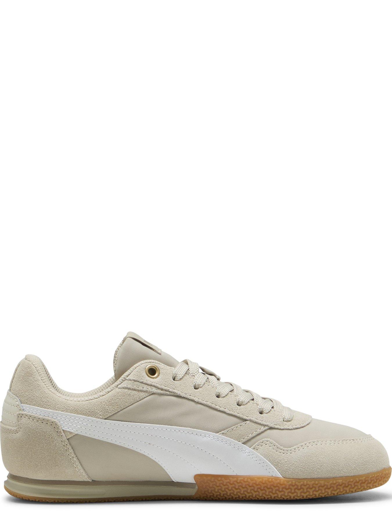  image of puma-womens-bella-donna-nylon-trainers-beige