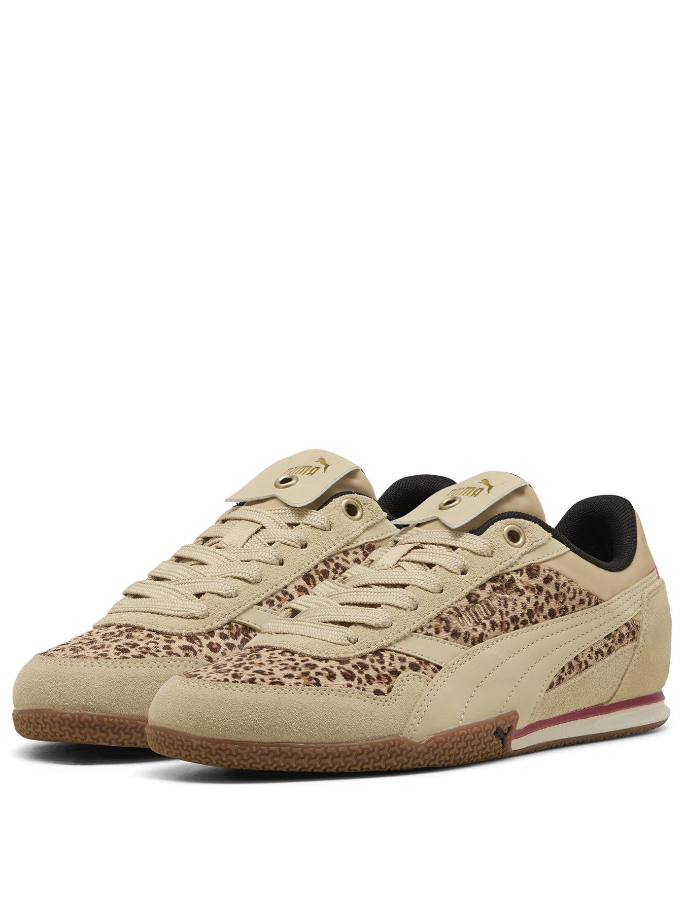 Image 2 of 6 of Puma Women's Bella Donna Animal Flair Trainers - Brown