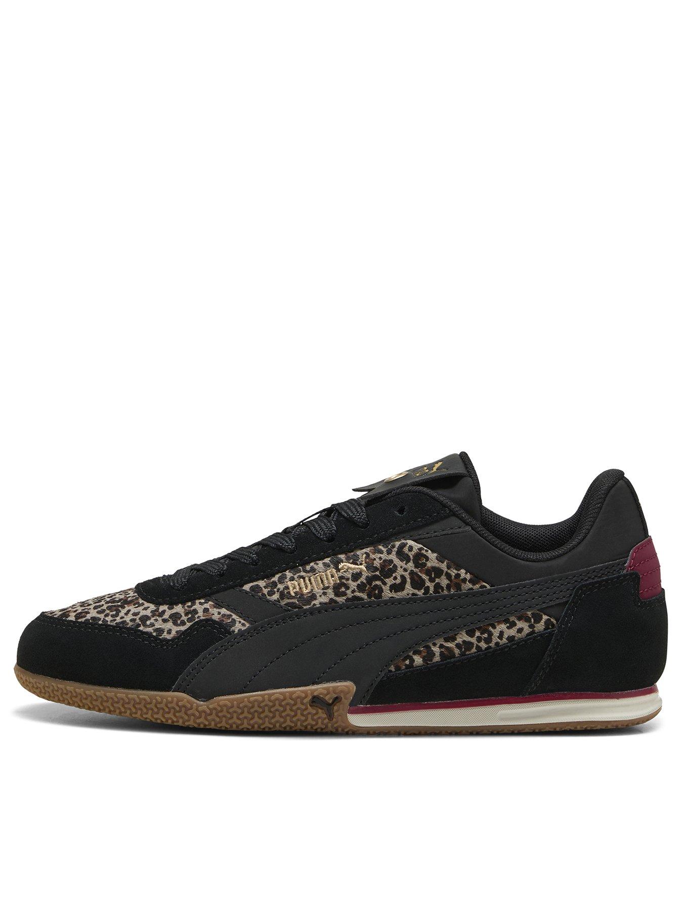 Puma Women's Bella Donna Animal Flair Trainers - Black