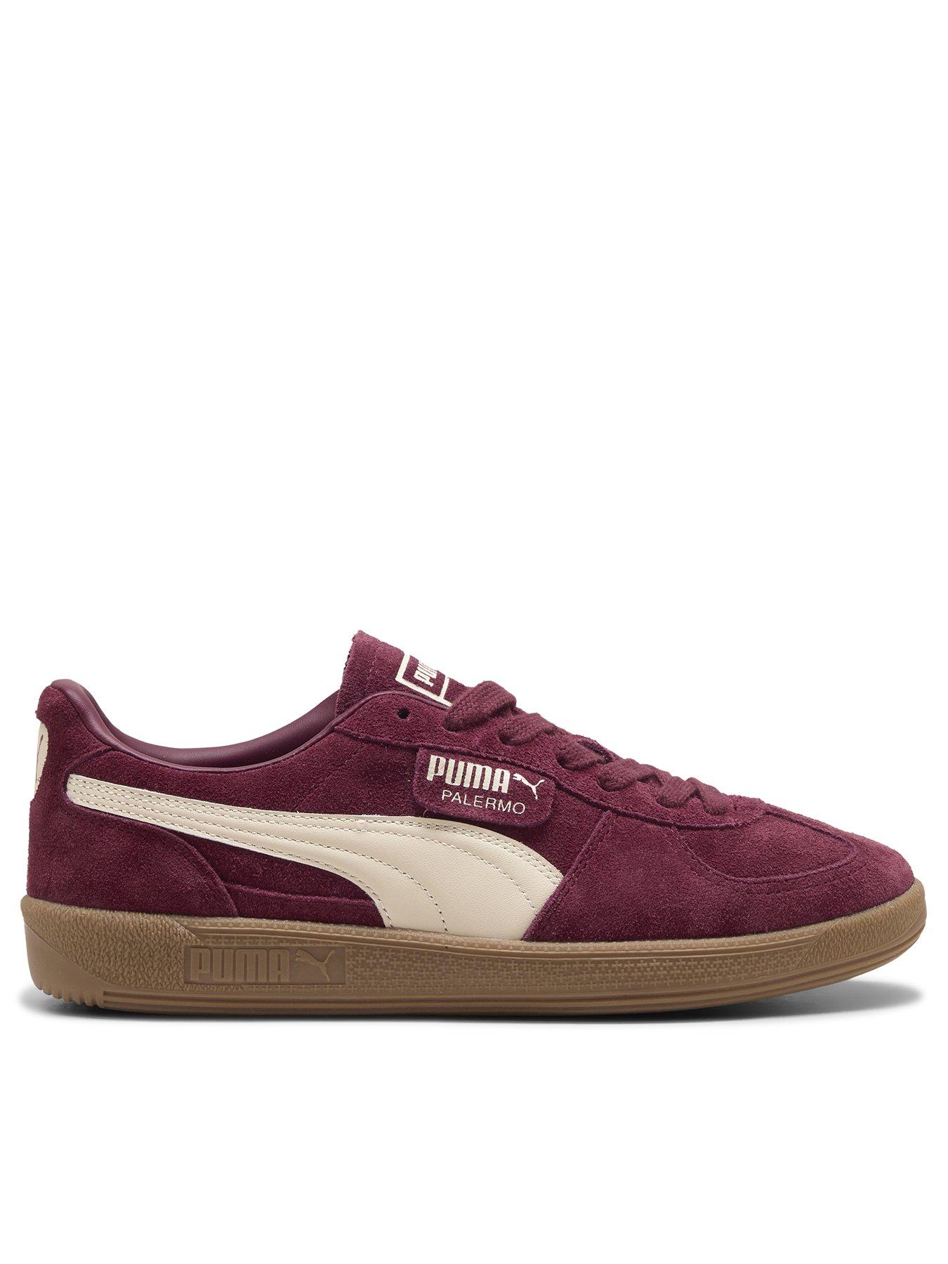 Image 1 of 6 of Puma Women's Palermo Trainers - Red