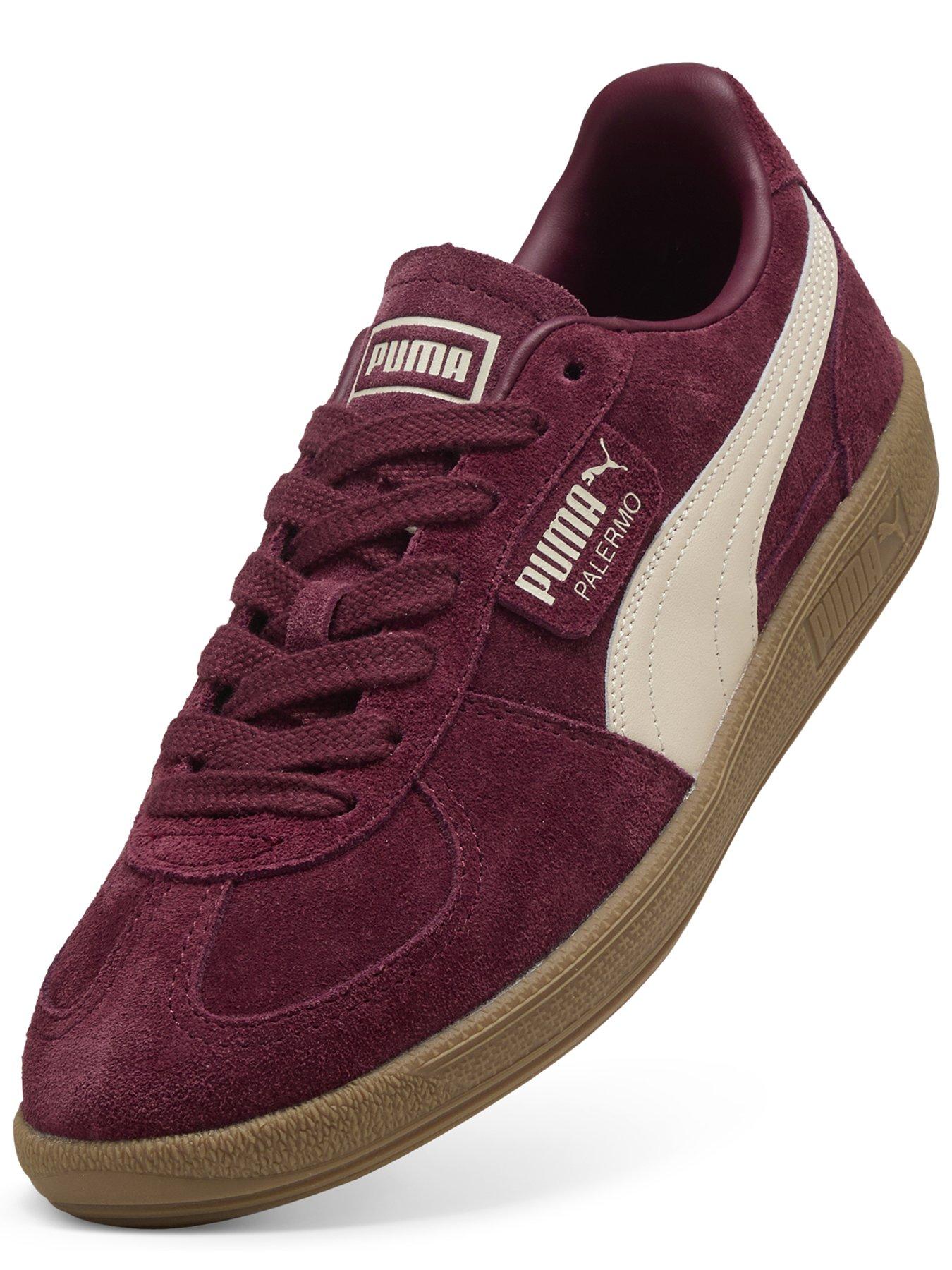 Image 4 of 6 of Puma Women's Palermo Trainers - Red