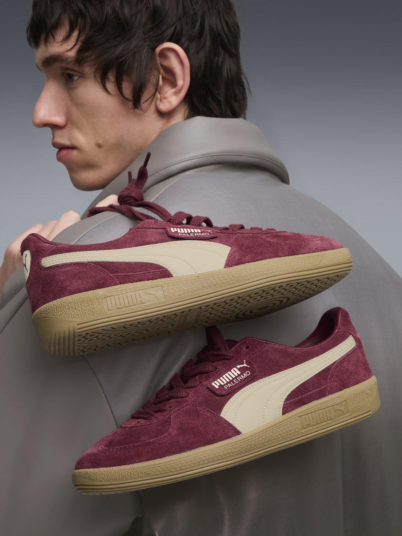 Image 6 of 6 of Puma Women's Palermo Trainers - Red