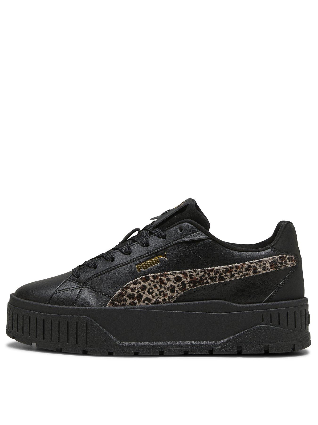 Puma Women's Karmen Ii Animal Flair Trainers - Black