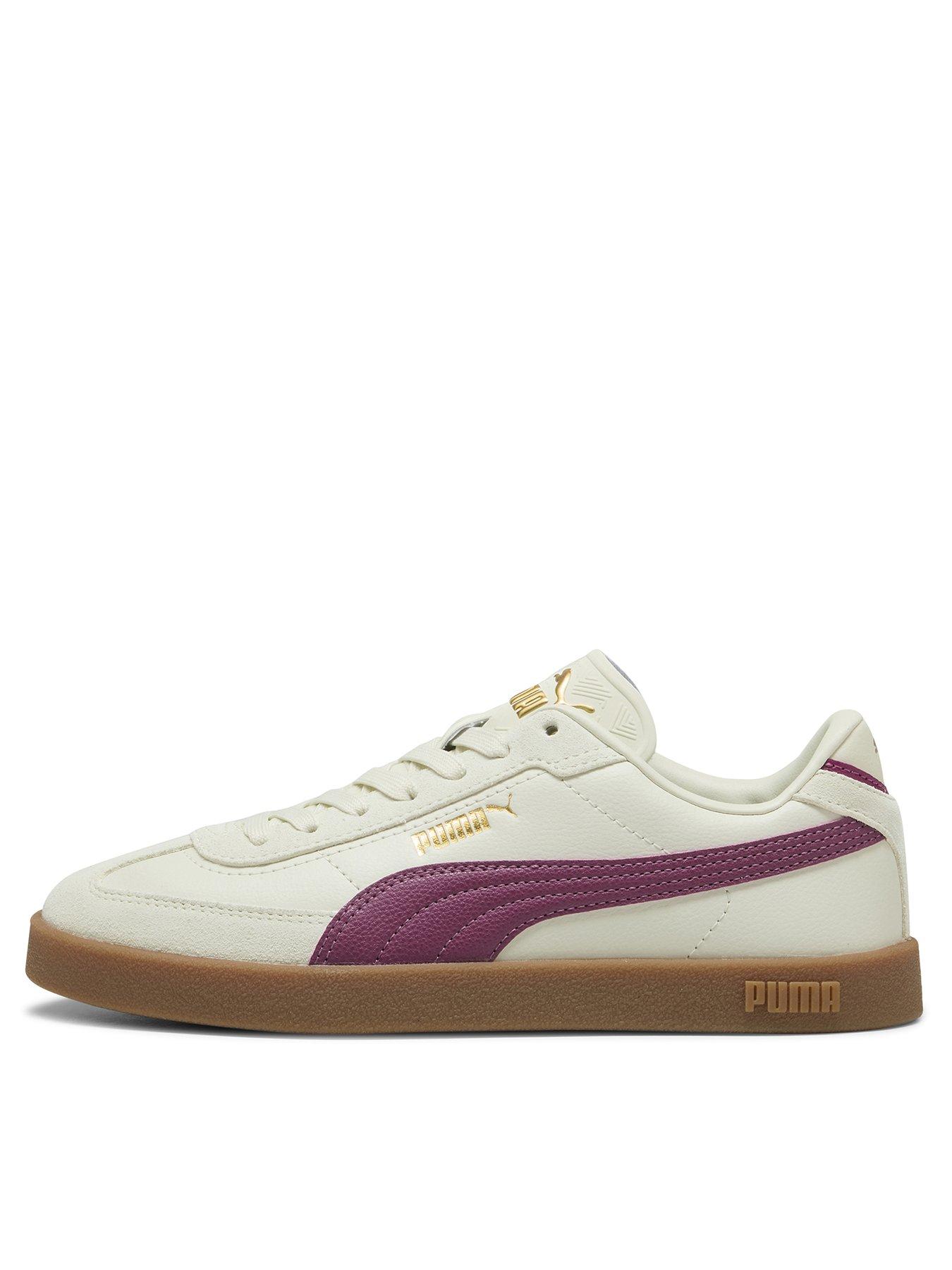 image of puma-womens-club-ii-era-trainers-red