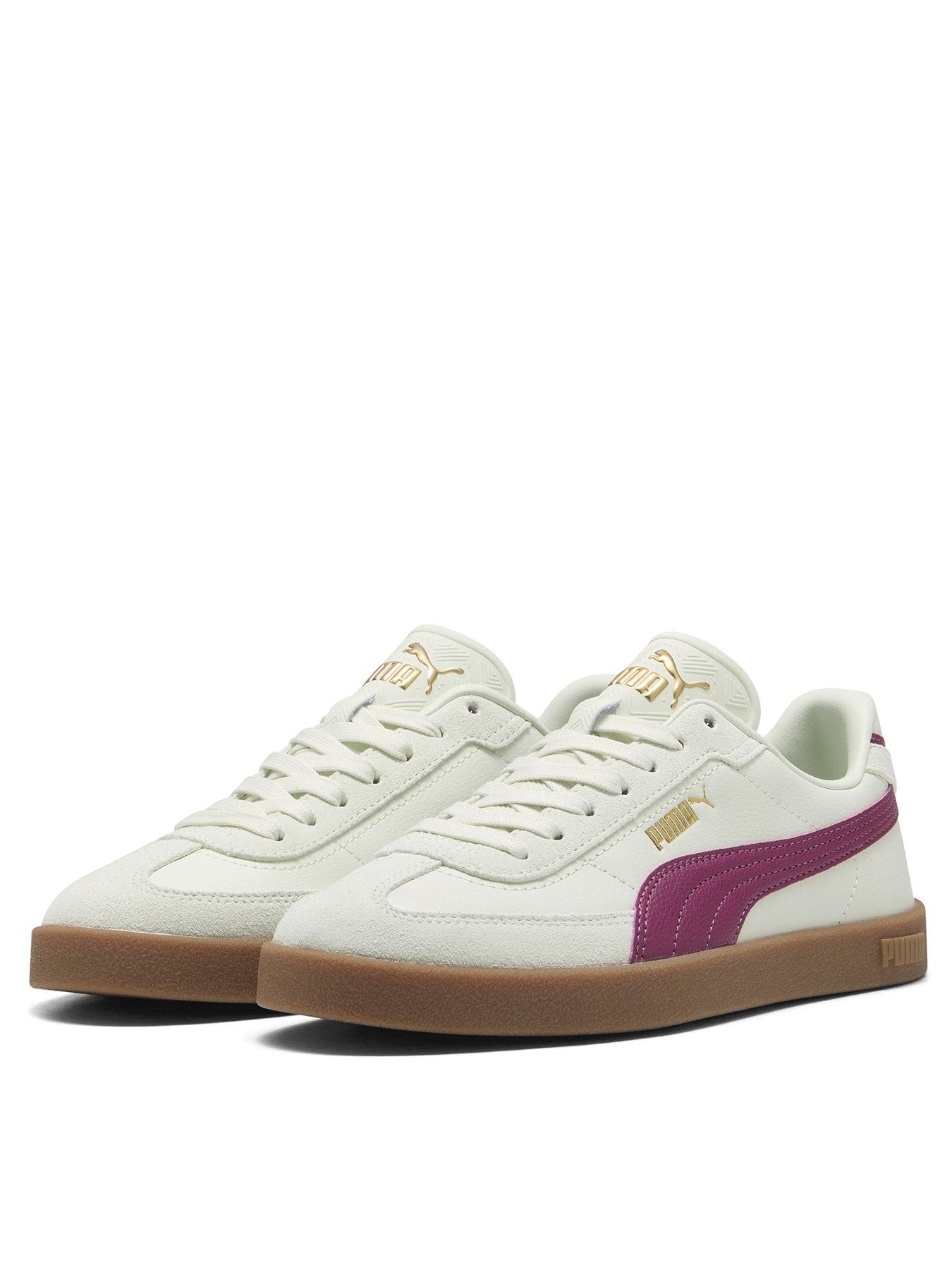  image of puma-womens-club-ii-era-trainers-red