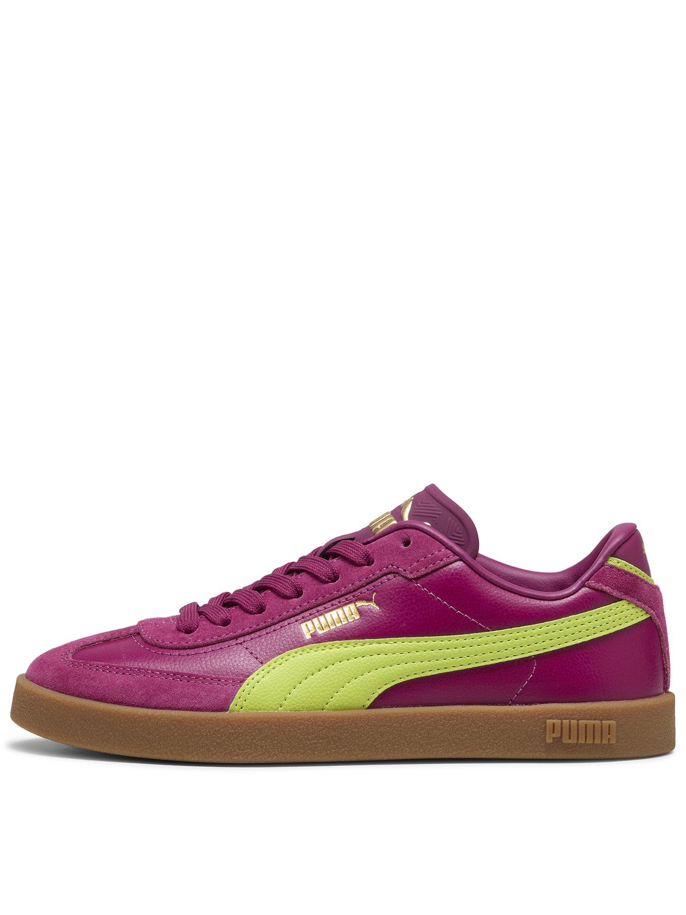 Image 1 of 6 of Puma Women's Club II Era Trainers - Red