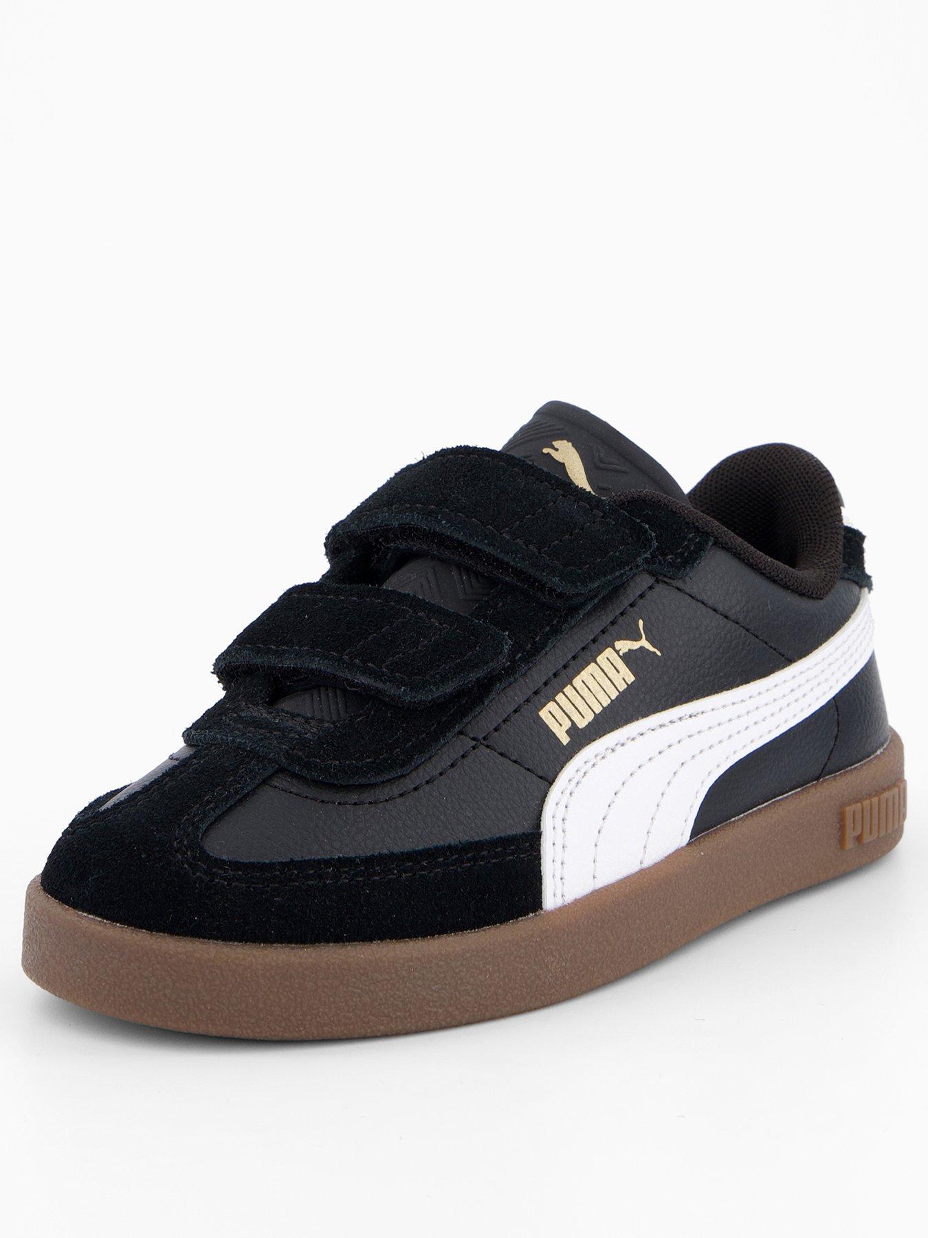  image of puma-kids-unisex-club-ii-era-v-black