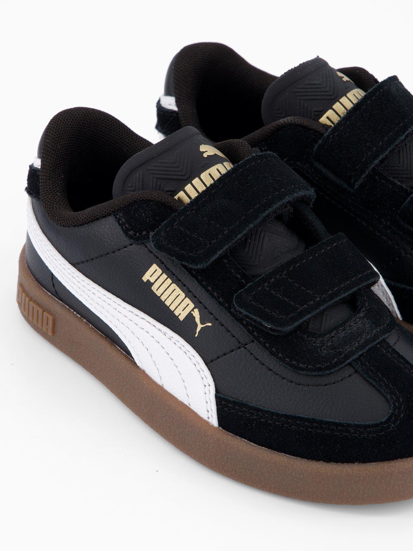  image of puma-kids-unisex-club-ii-era-v-black