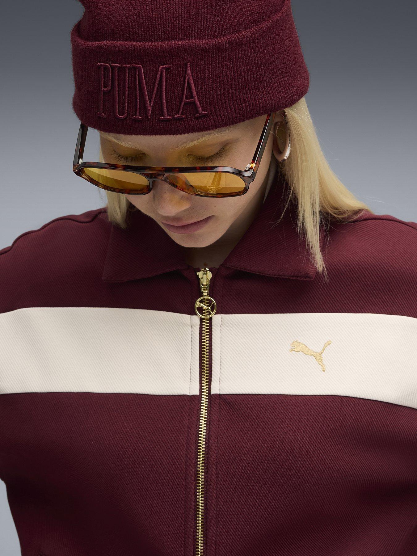 Image 3 of 5 of Puma Womens Relaxed Track Jacket - Red