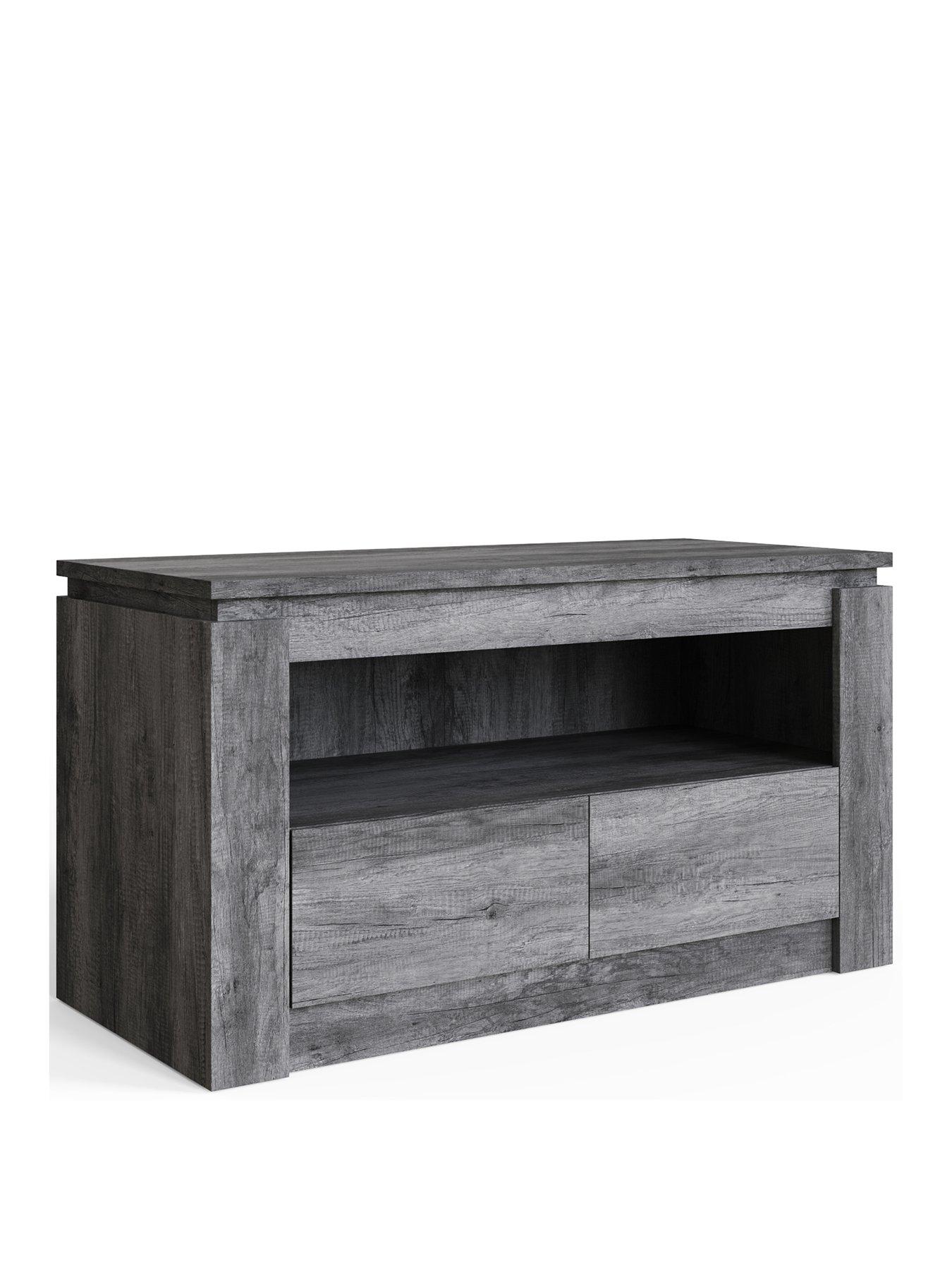Image 3 of 7 of GFW Canyon 2 Drawer Tv Unit (Fits Up To 50")