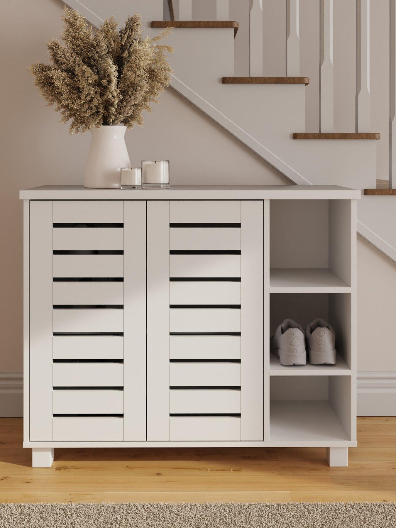  image of gfw-bodie-2-door-2-shelf-shoe-cabinet-fscreg-certified