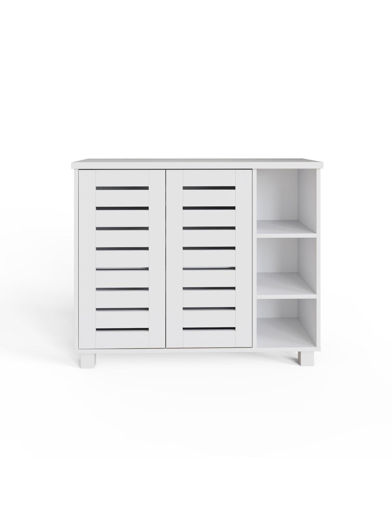  image of gfw-bodie-2-door-2-shelf-shoe-cabinet-fscreg-certified