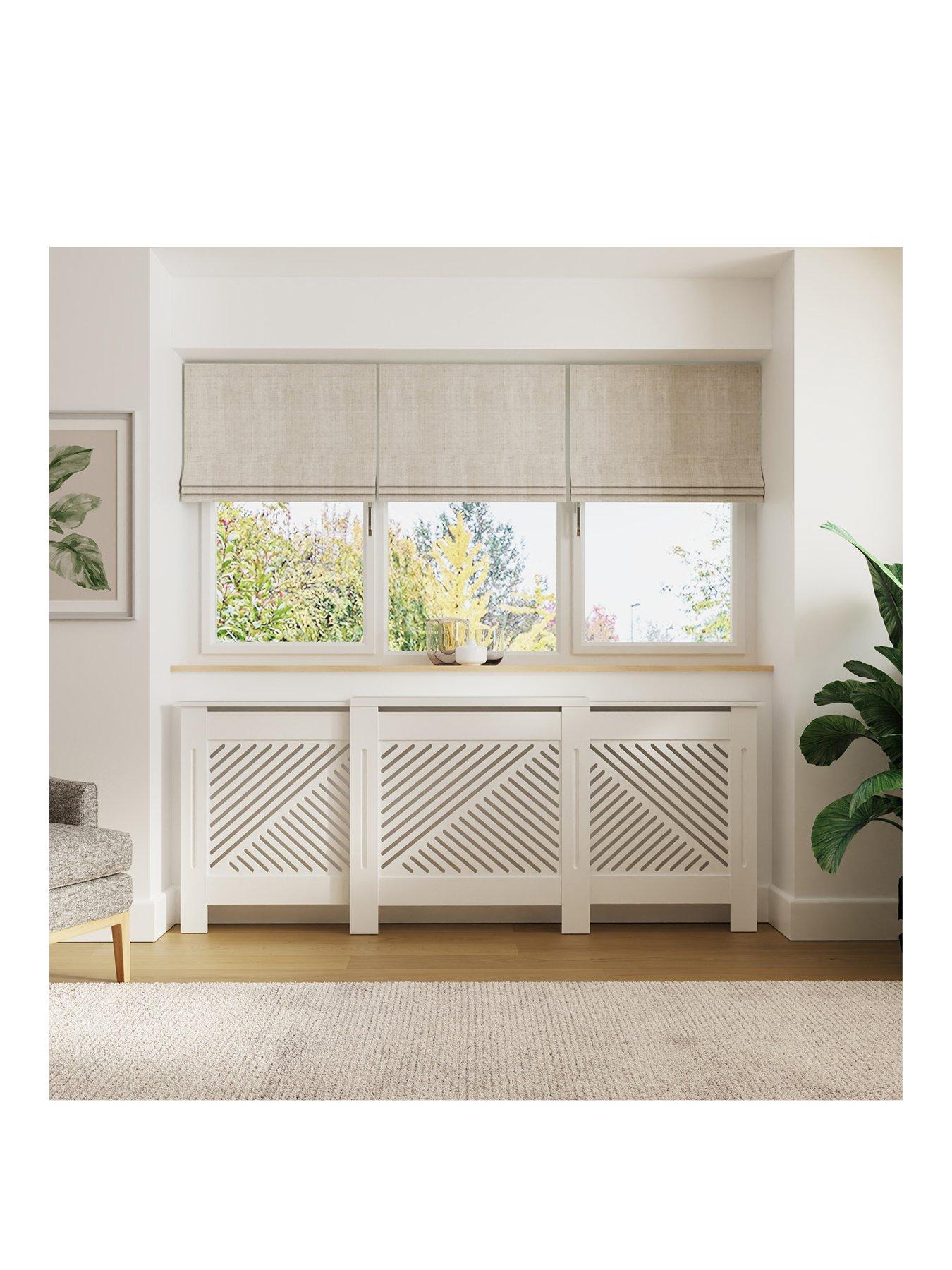 Image 2 of 7 of GFW Kobe Chevron Adjustable Radiator Cover