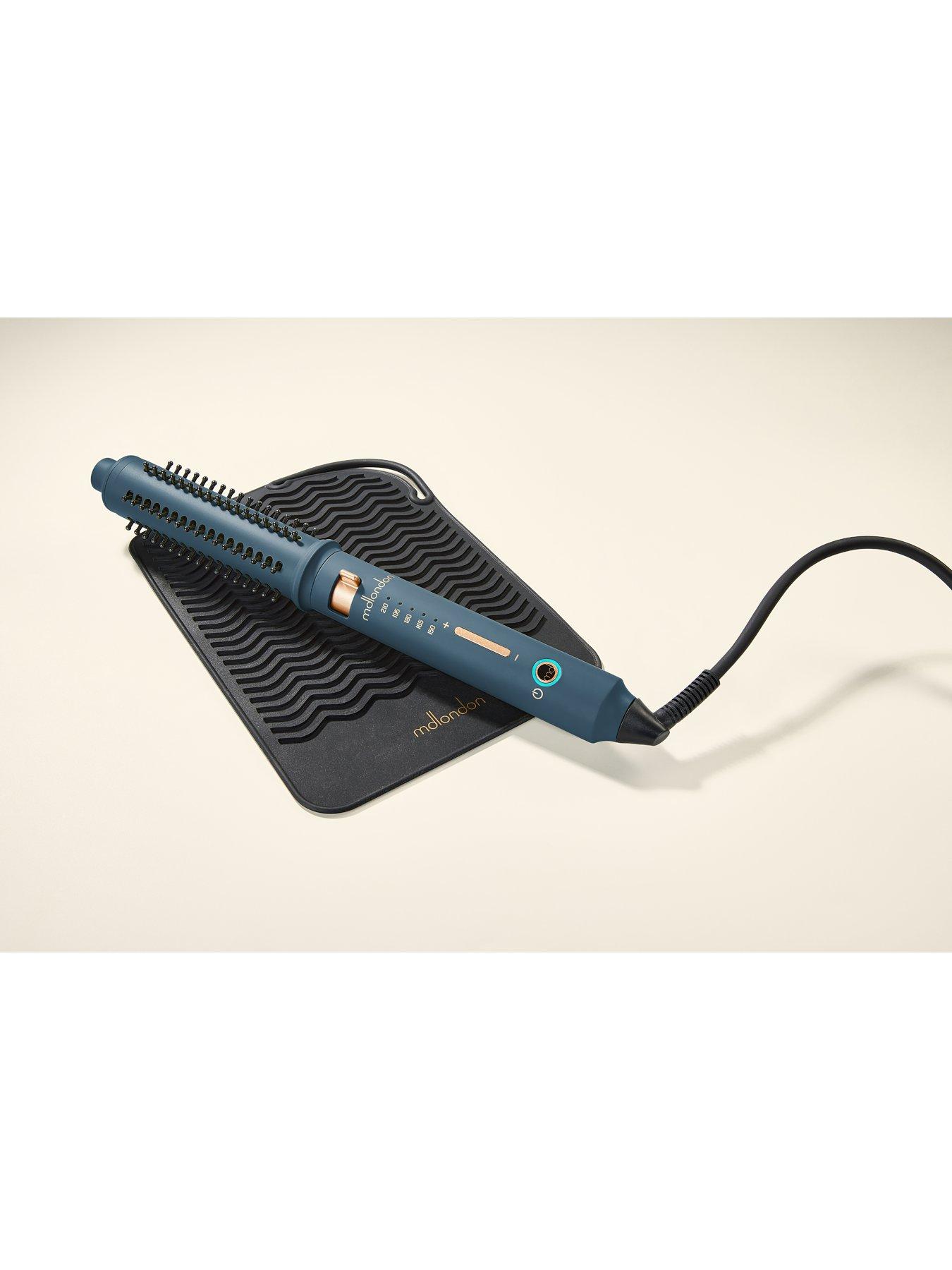 Image 3 of 5 of mdlondon Wave Hot Brush &amp; Curler - Blue