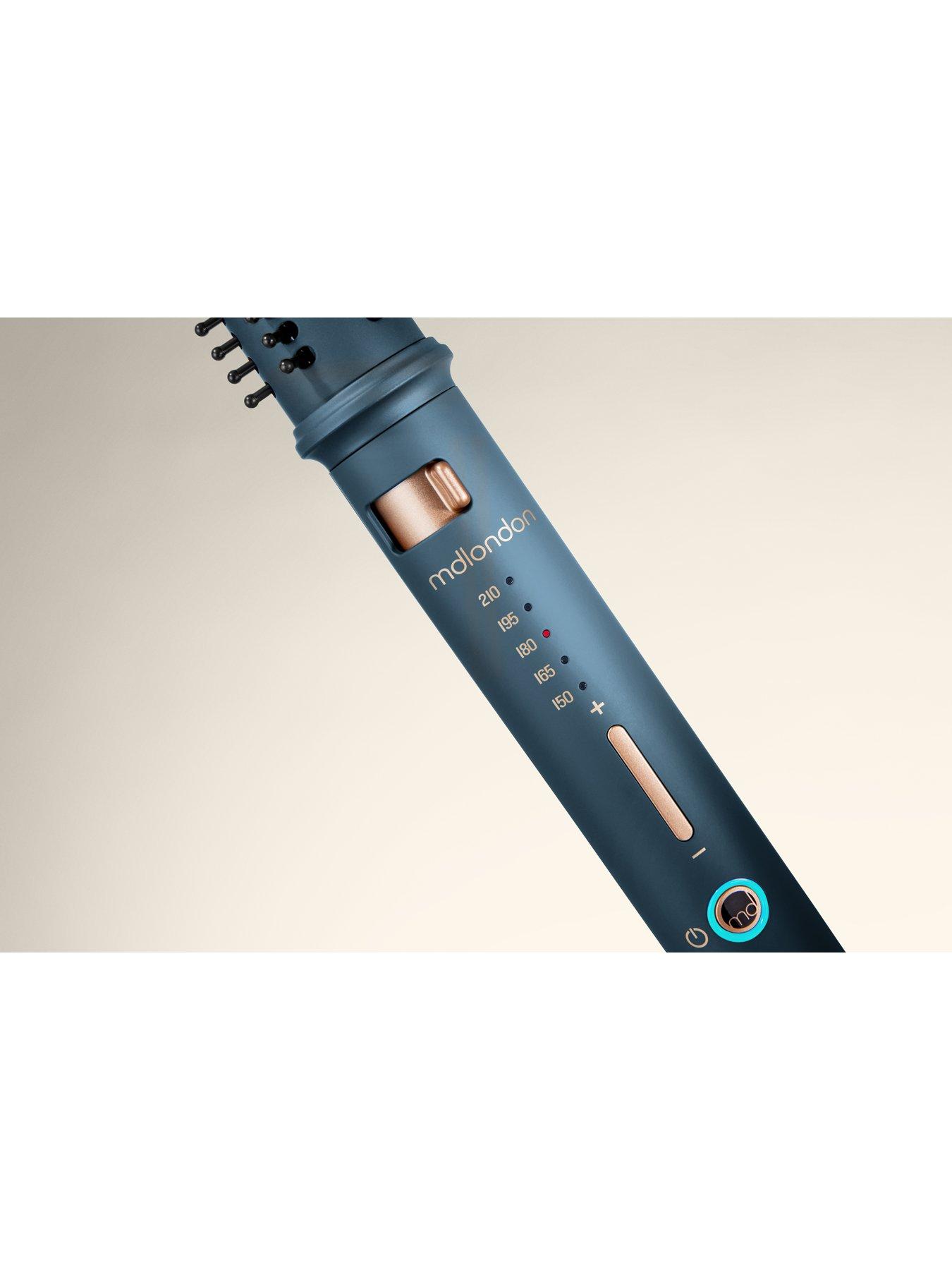 Image 4 of 5 of mdlondon Wave Hot Brush &amp; Curler - Blue