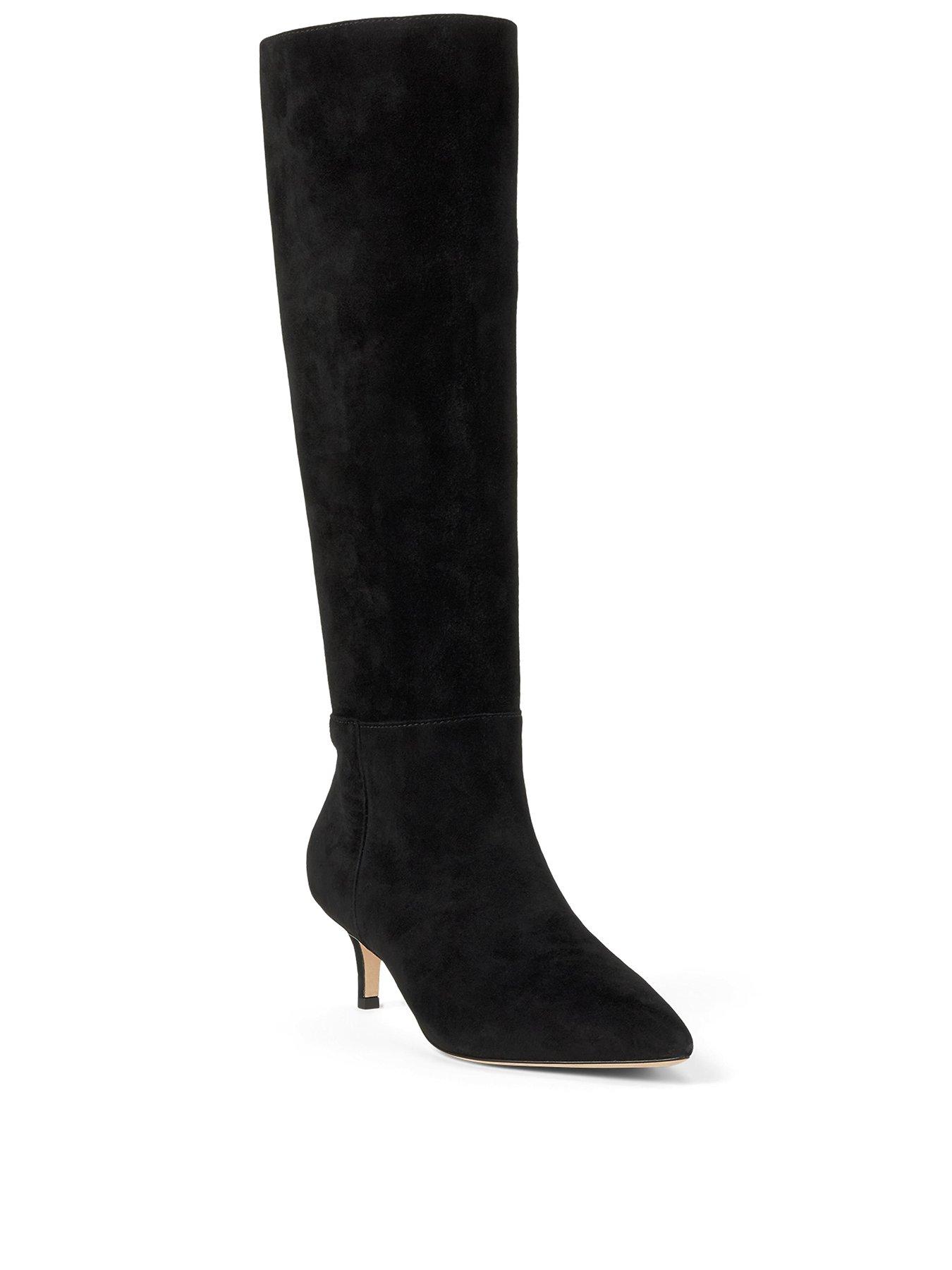  image of lauren-by-ralph-lauren-mckay-high-leg-boot-heel-black