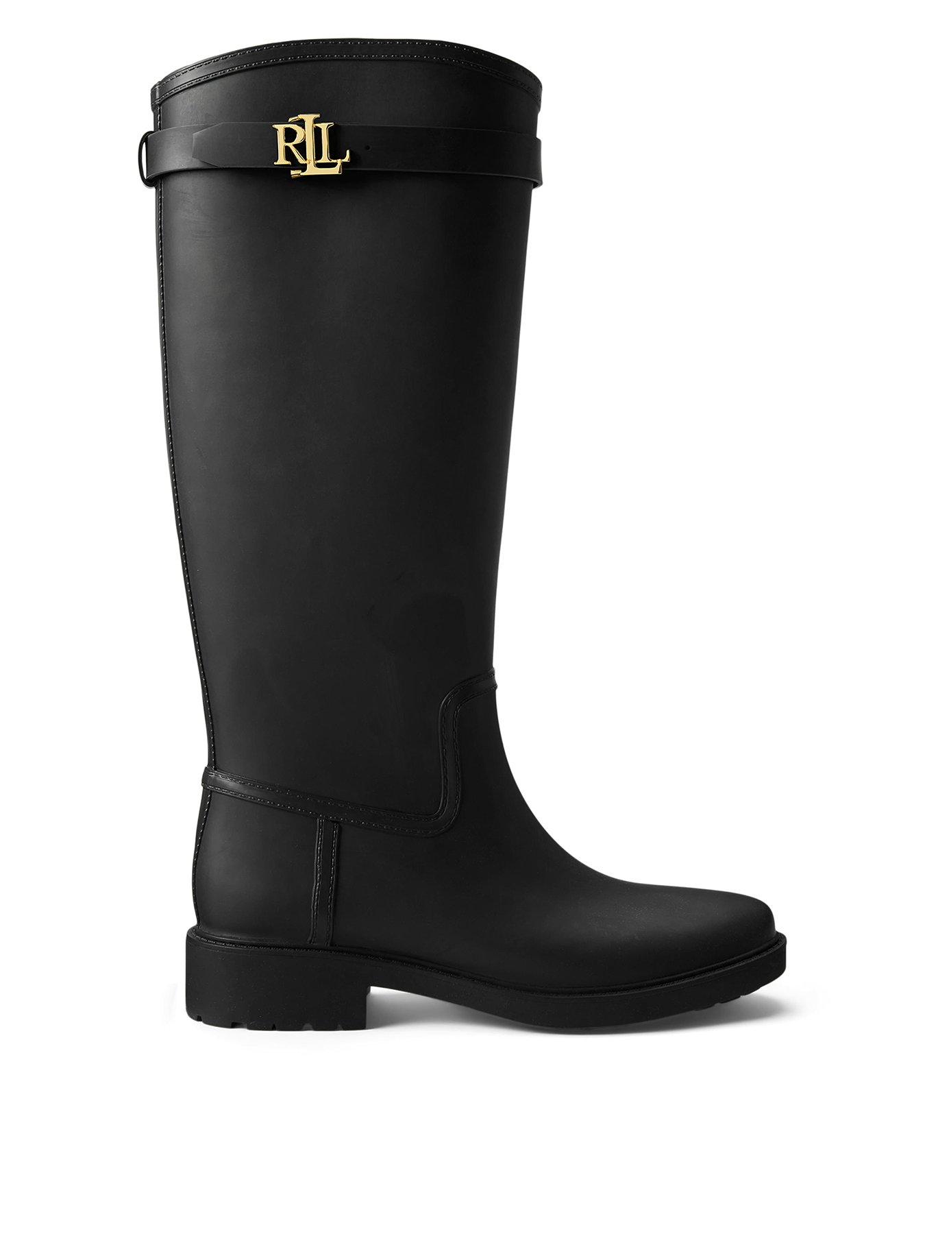 Lauren by Ralph Lauren Portiah Wellie - Black