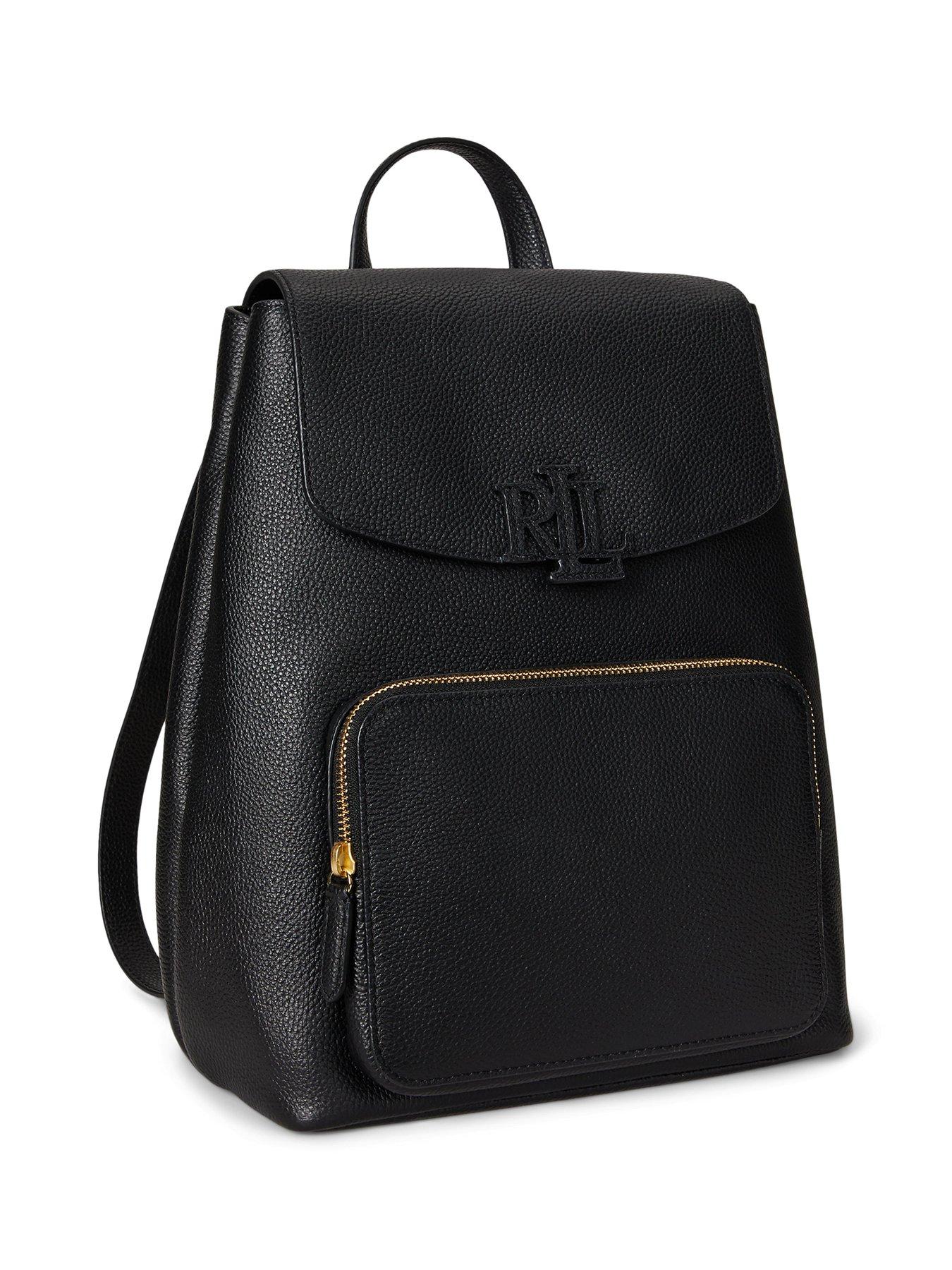 Image 2 of 4 of Lauren by Ralph Lauren Cameryn Medium Backpack - Black