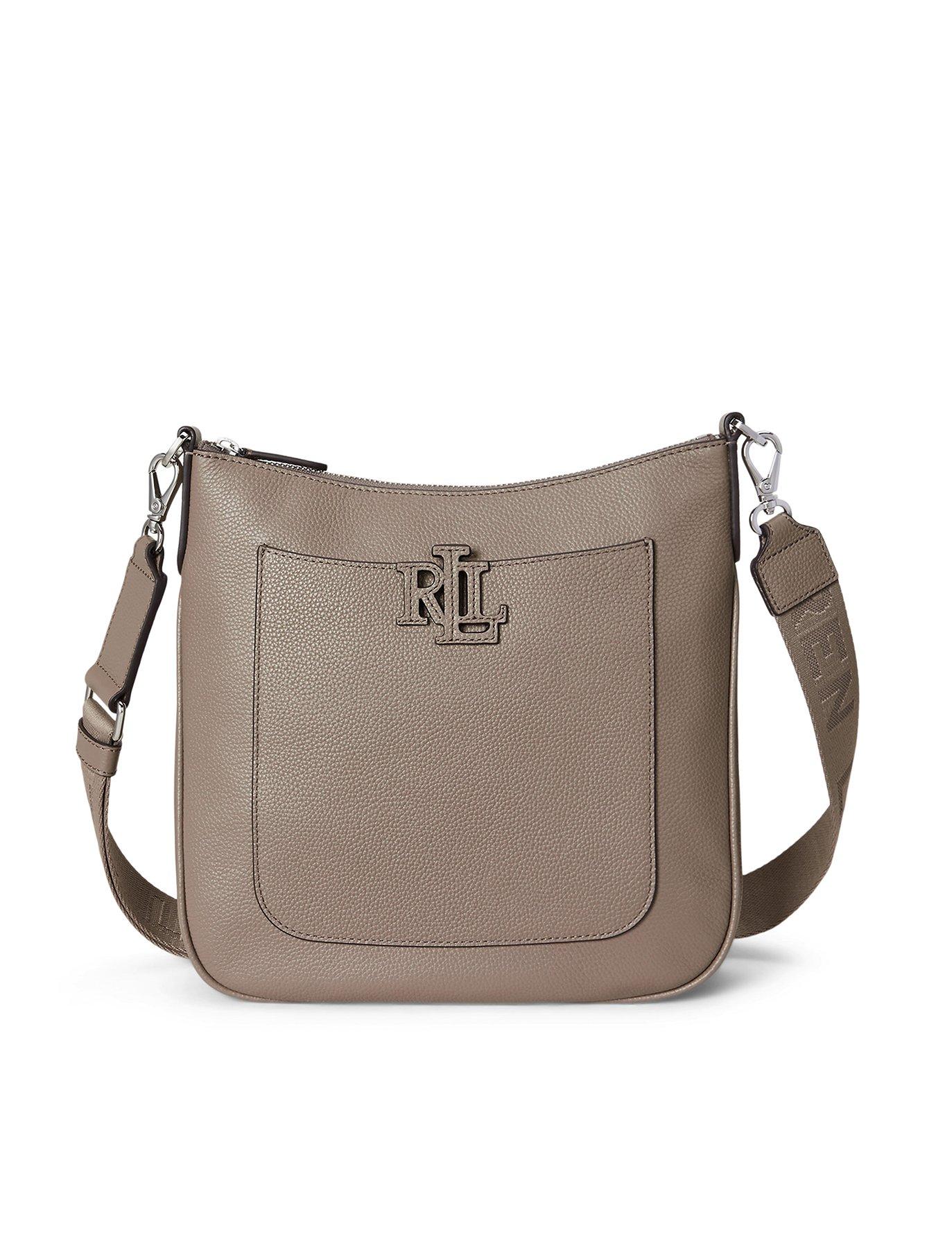 Lauren by Ralph Lauren Cameryn Crossbody Bag - Taupe Brown
