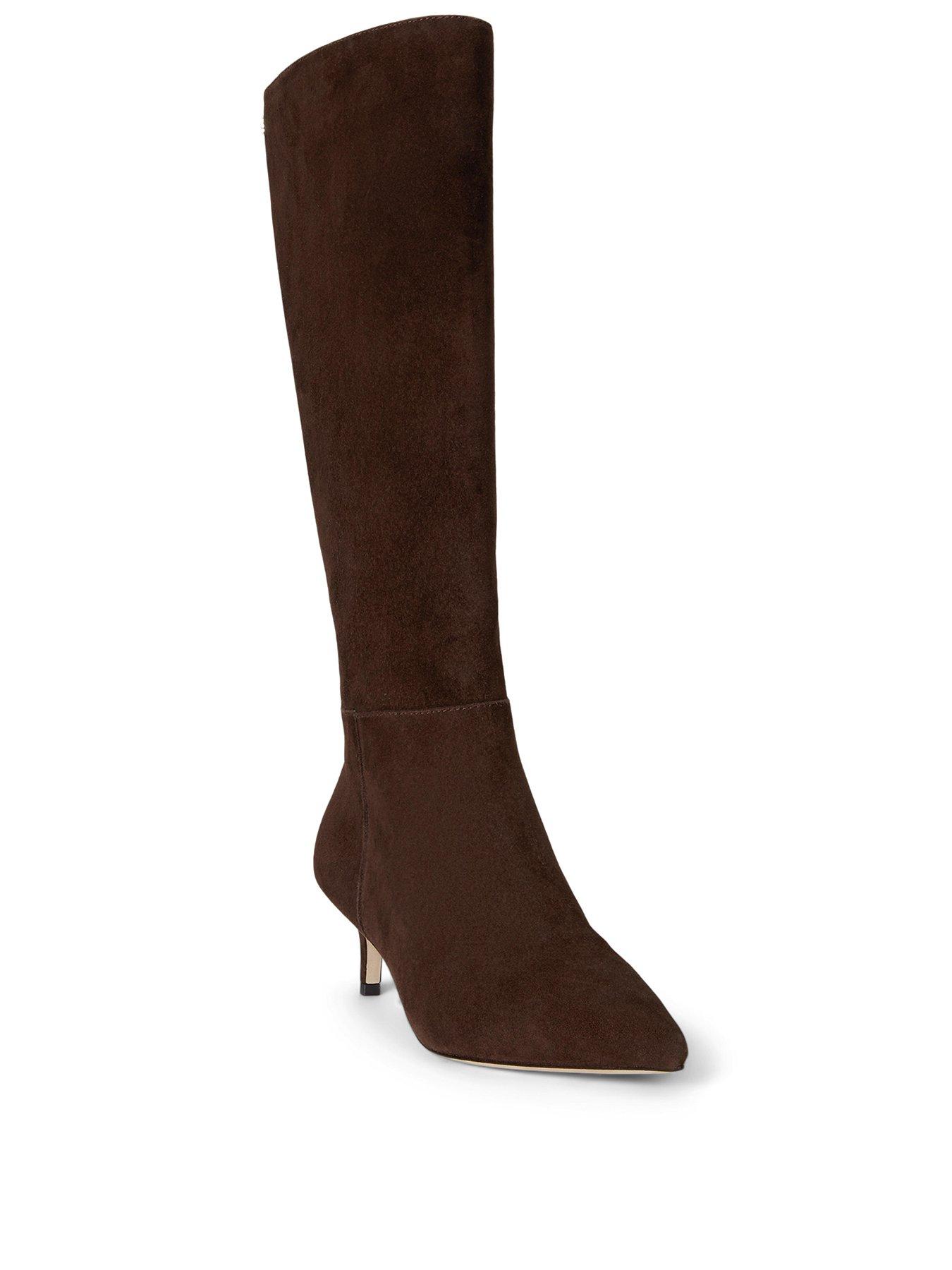  image of lauren-by-ralph-lauren-mckay-tall-boot-heel-brown