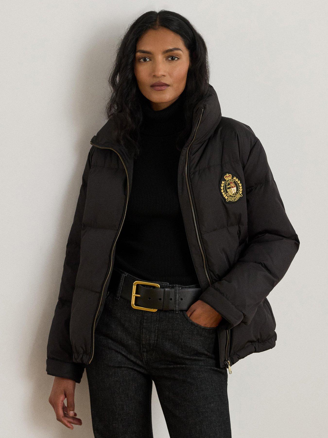  image of lauren-by-ralph-lauren-short-puffer-coat-black