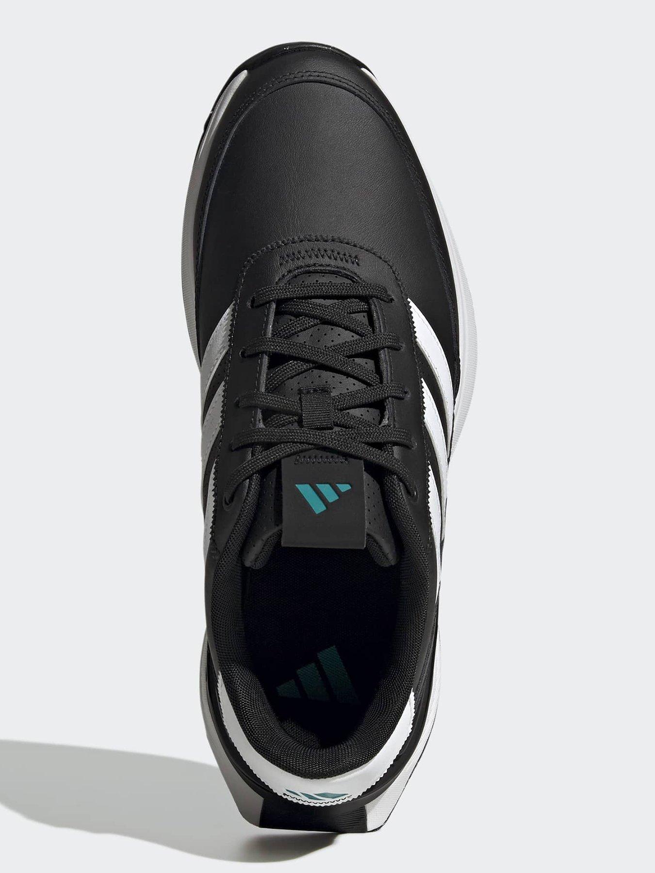 Image 4 of 6 of adidas Mens Golf S2G 24 Leather Spikeless Golf Shoes - Black