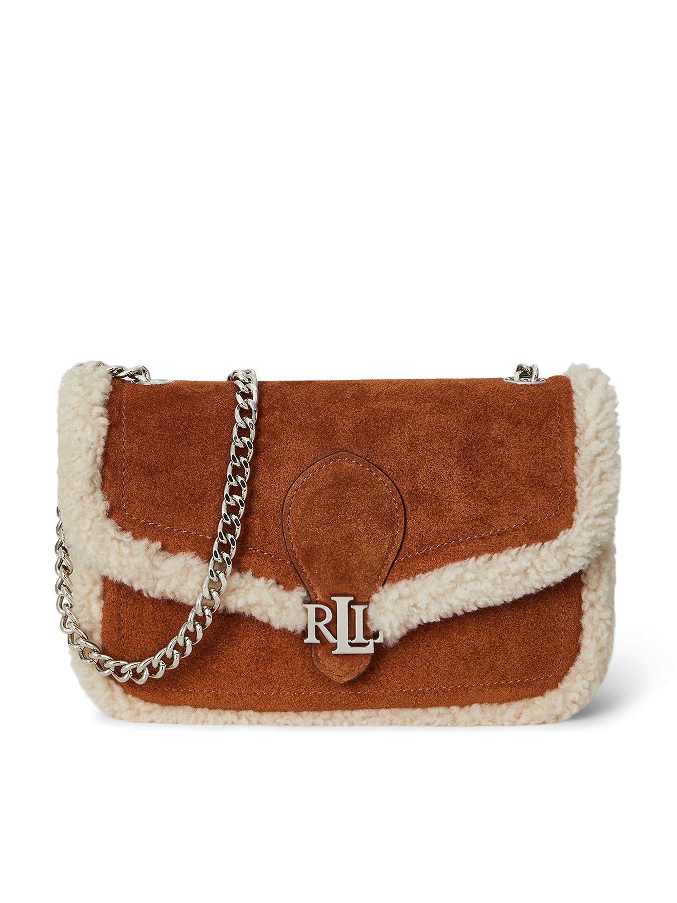  image of lauren-by-ralph-lauren-bradley-chain-strap-crossbody-bag-tannatural