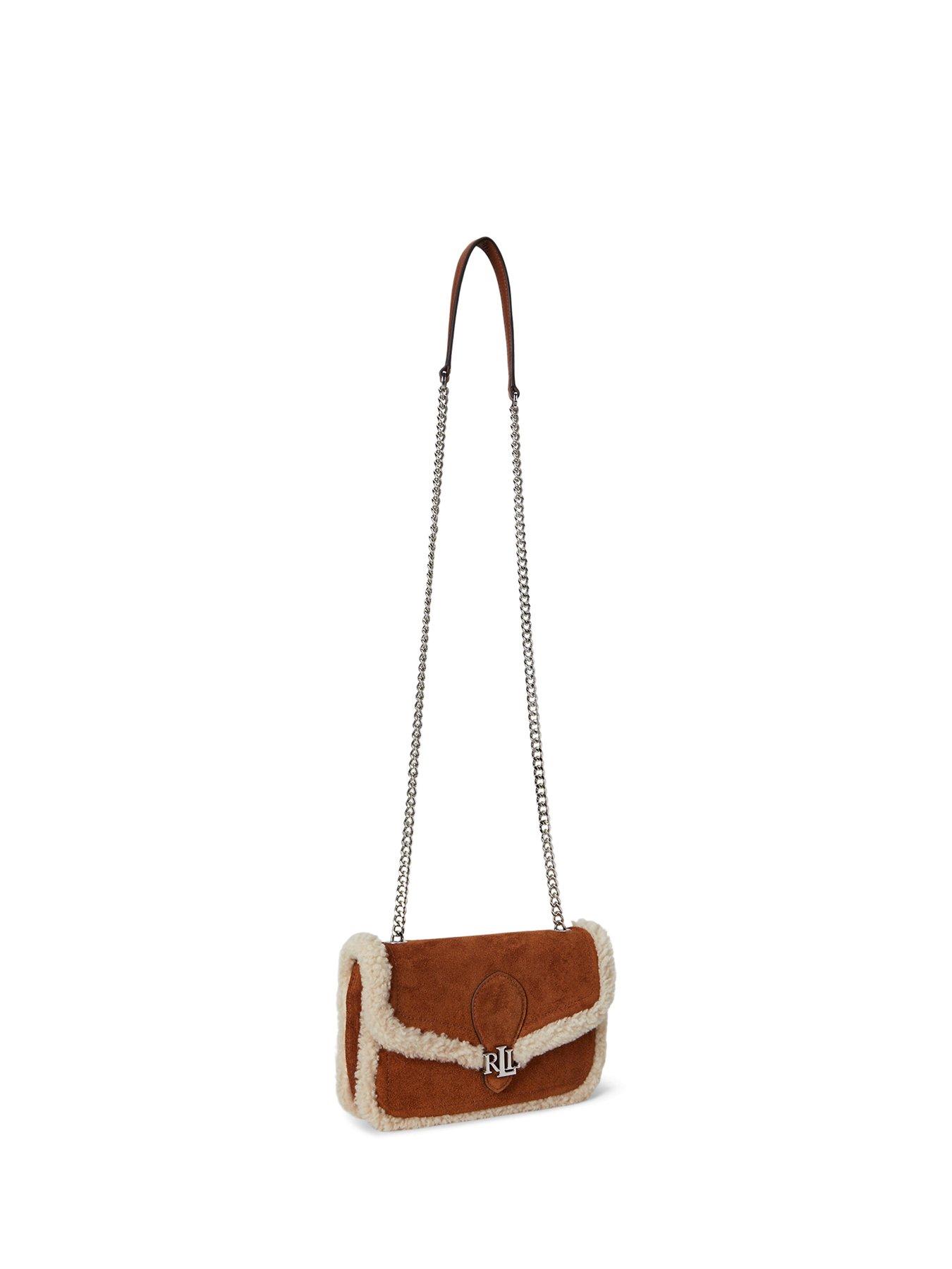  image of lauren-by-ralph-lauren-bradley-chain-strap-crossbody-bag-tannatural