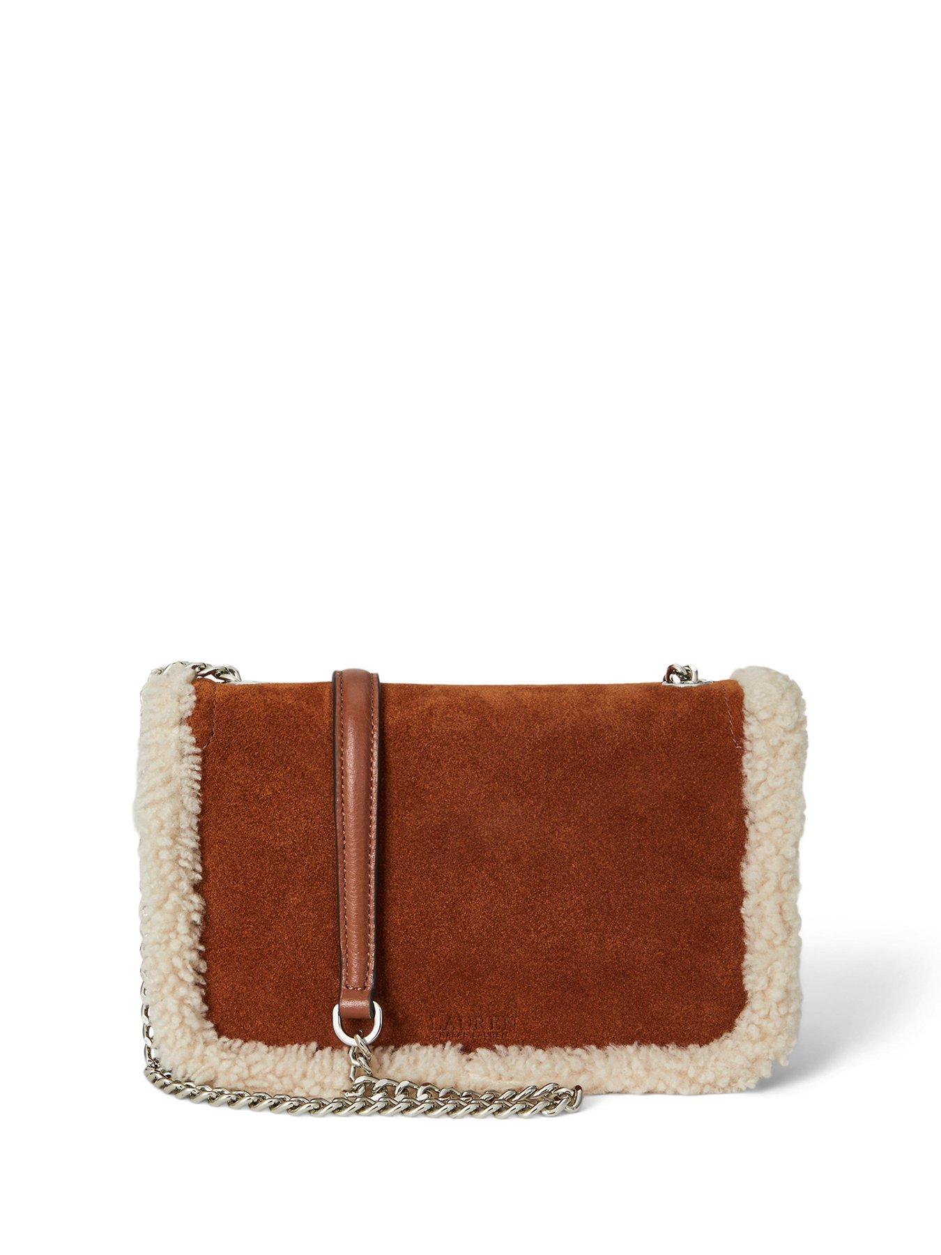  image of lauren-by-ralph-lauren-bradley-chain-strap-crossbody-bag-tannatural