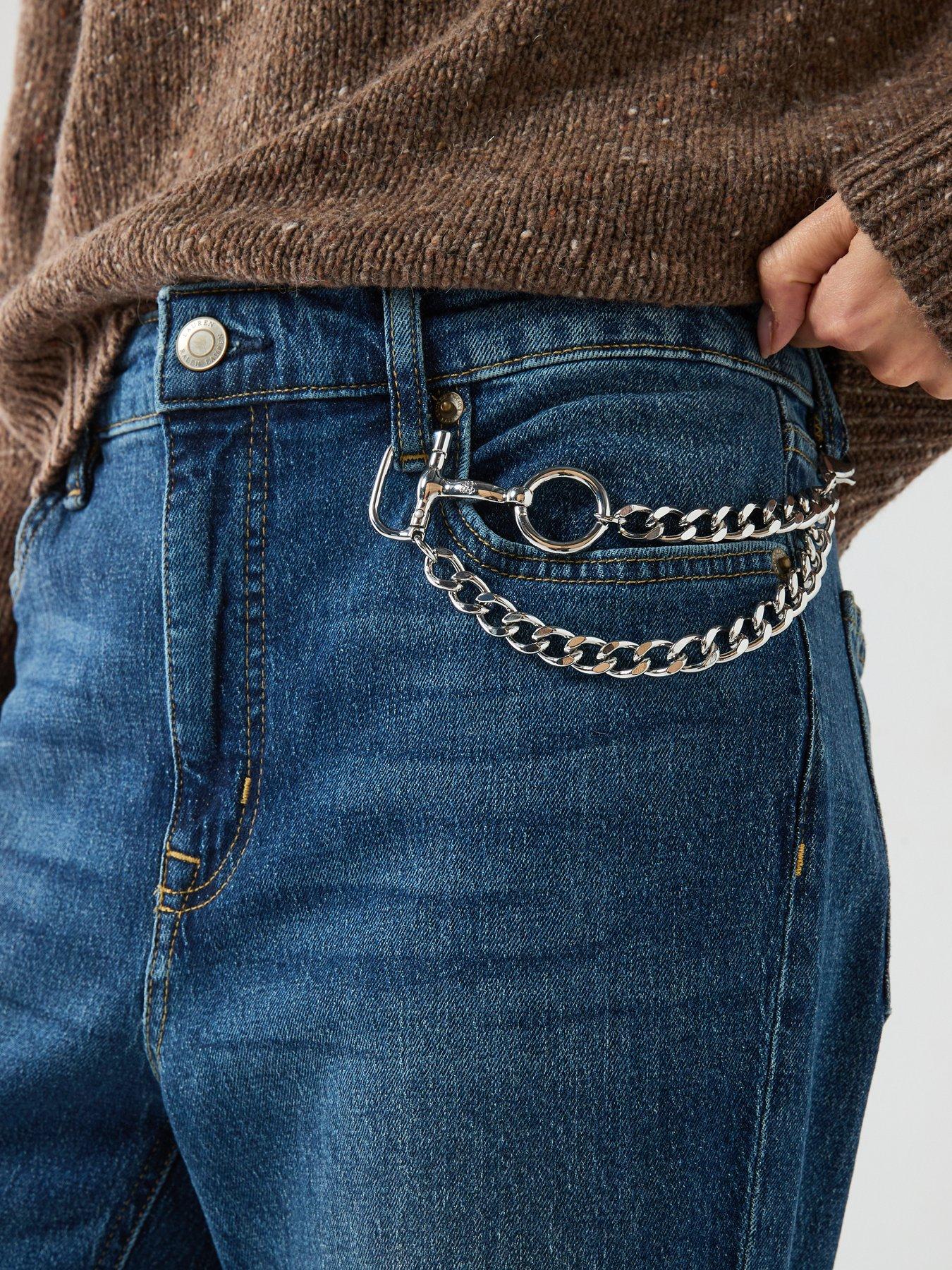  image of lauren-by-ralph-lauren-retro-flared-trousers-atecco-wash