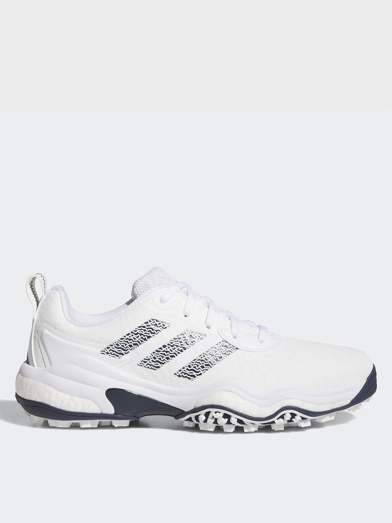adidas Mens Golf Codechaos 25 Spikeless Shoes- White