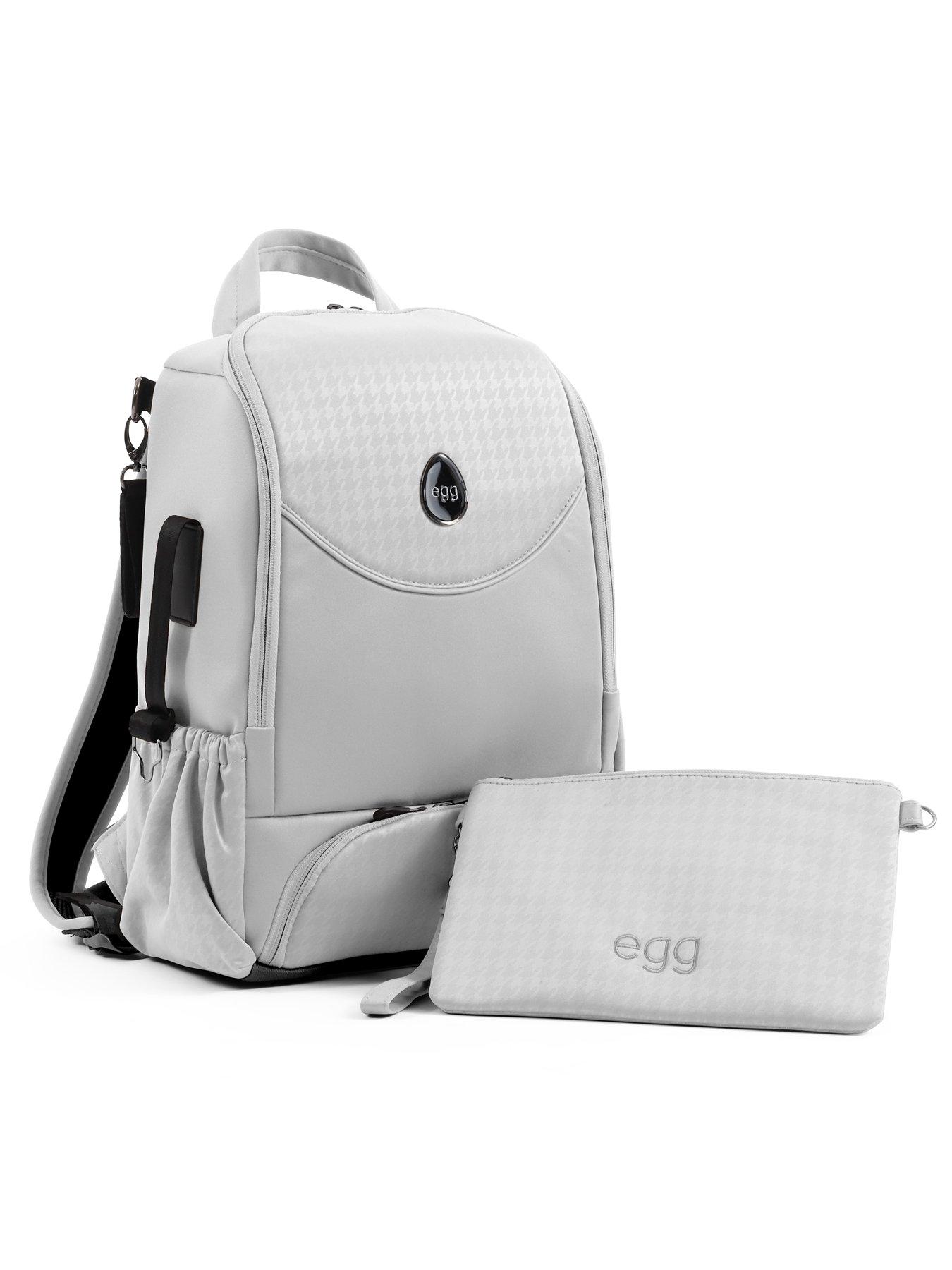  image of egg-egg3-collection-backpack-special-edition-houndstooth-silver