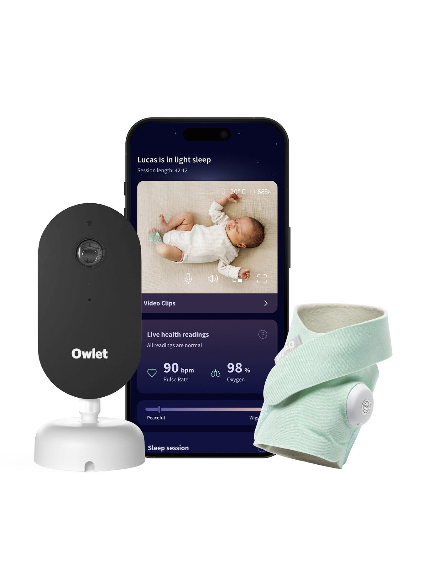 Image 2 of 7 of Owlet Dream Duo / Sock + Sight / Mint