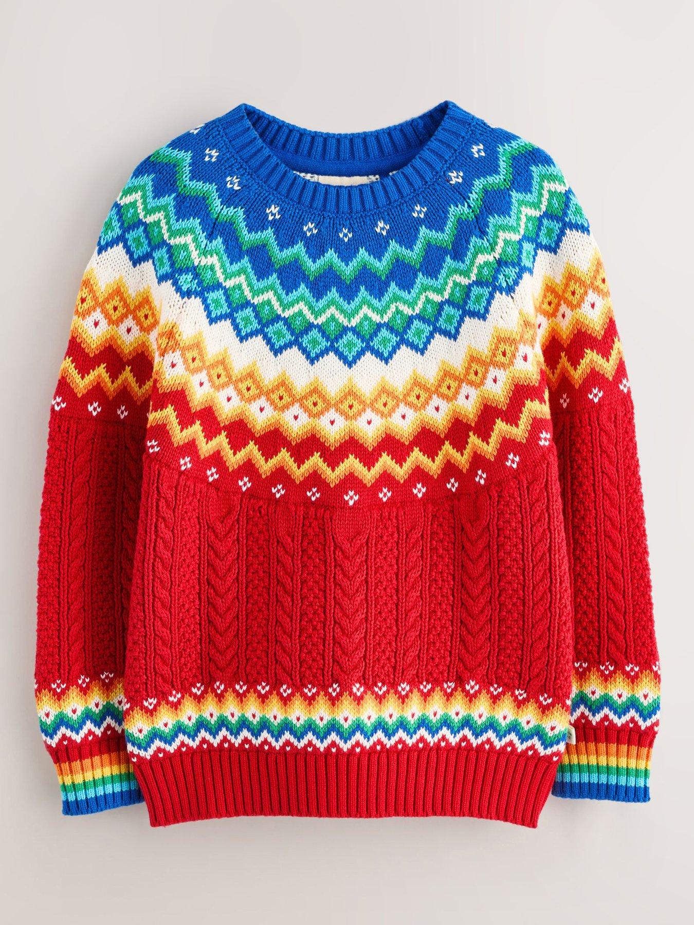  image of little-bird-boys-nordic-jumper-multi