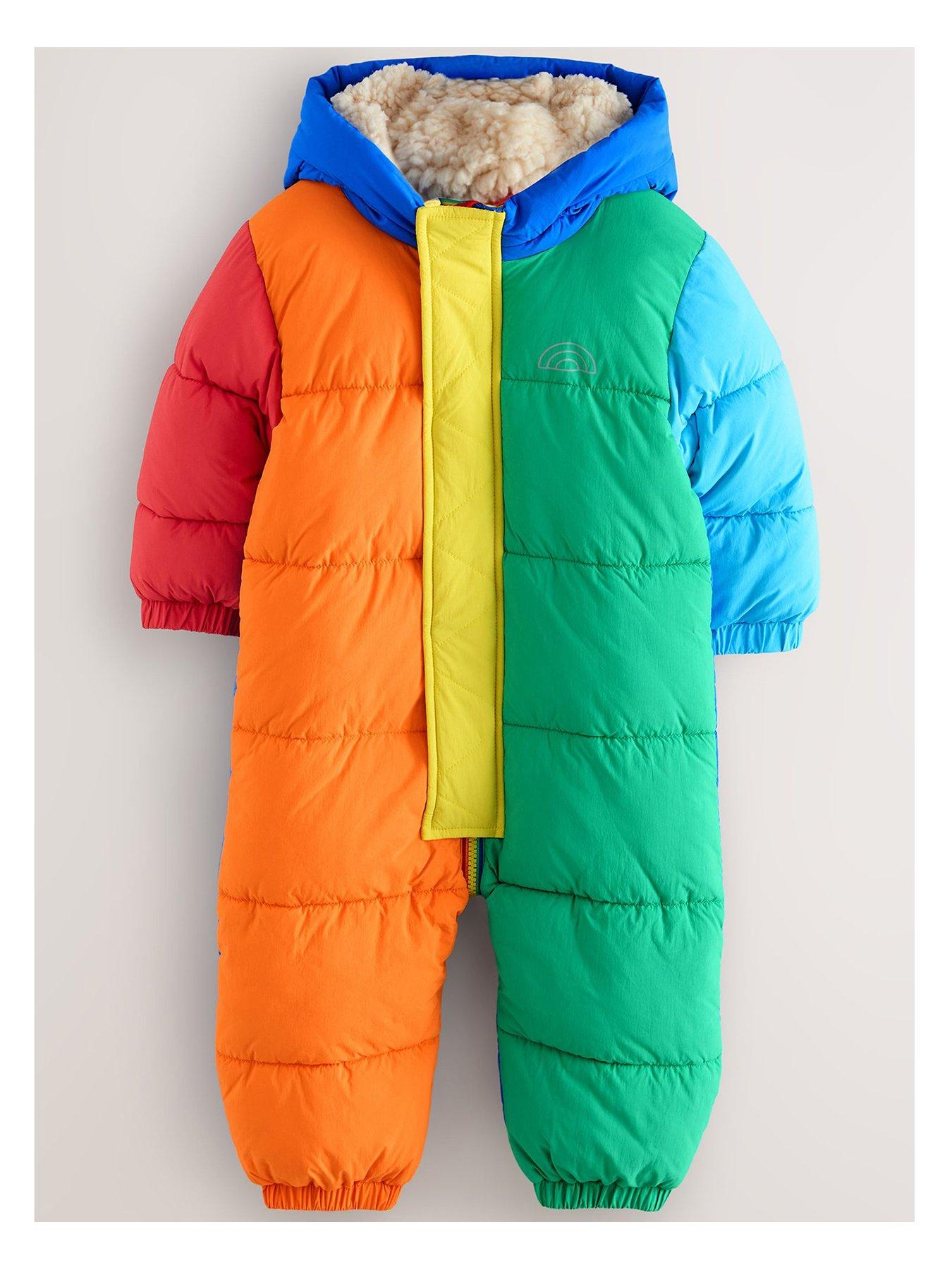 Image 1 of 5 of Little Bird Boys Colourblock Snowsuit - Multi