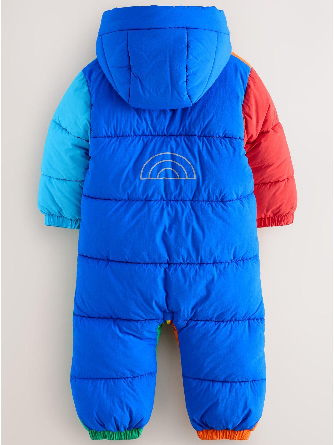 Image 2 of 5 of Little Bird Boys Colourblock Snowsuit - Multi
