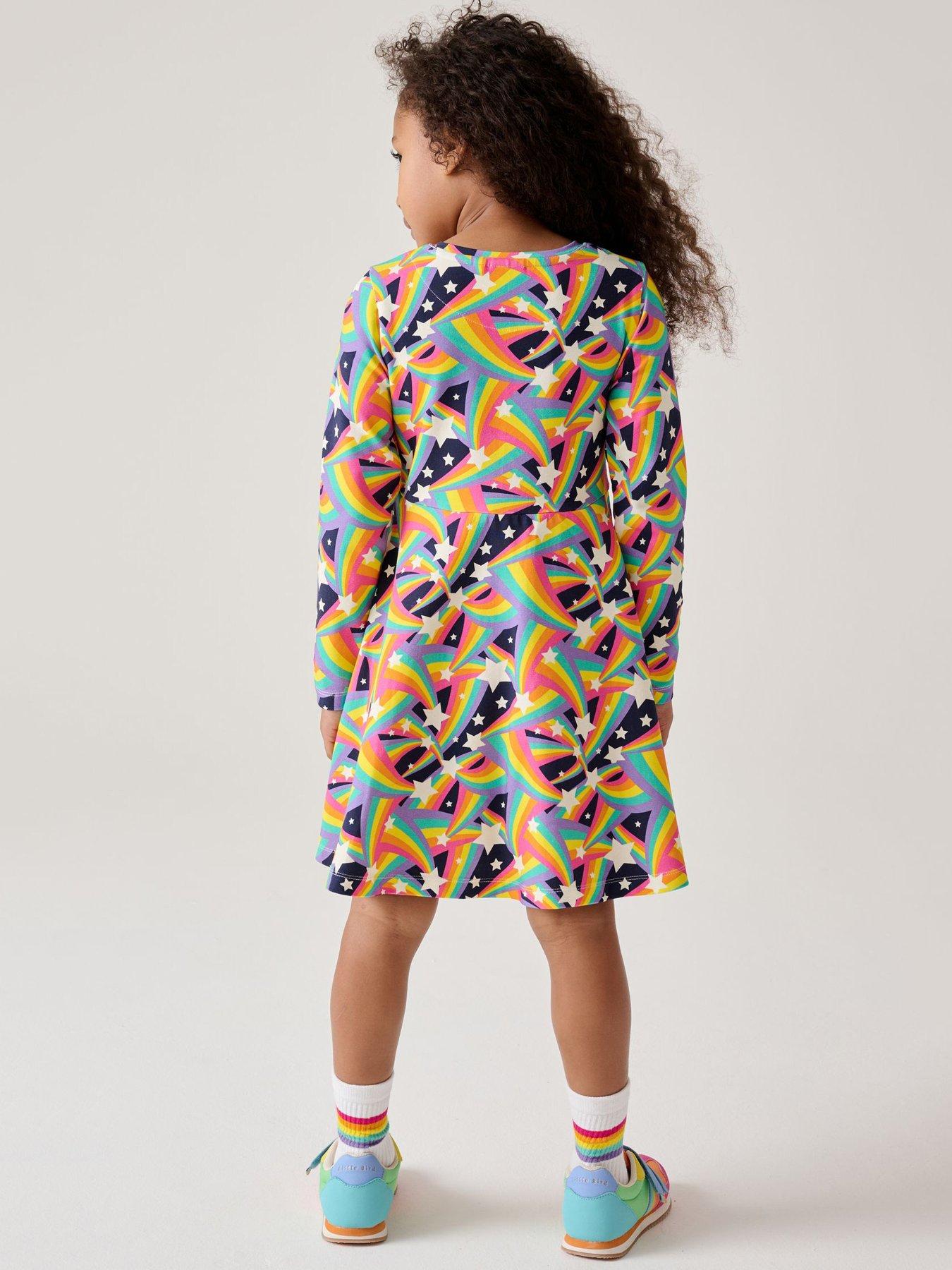 Image 2 of 6 of Little Bird Girls Star Dress - Multi