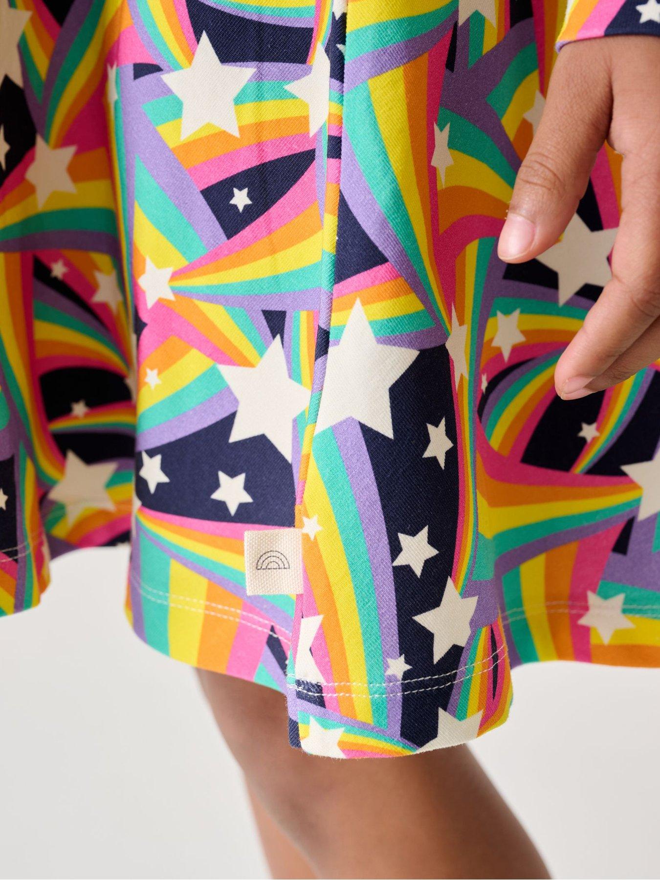 Image 5 of 6 of Little Bird Girls Star Dress - Multi