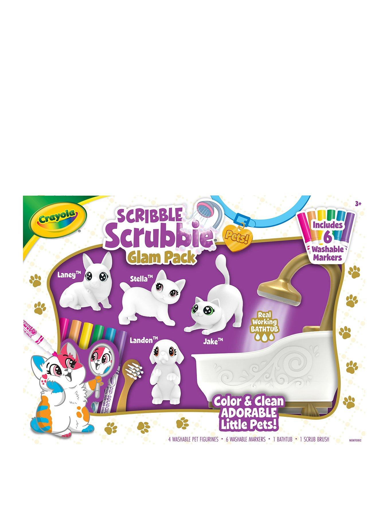 Image 1 of 2 of Crayola Washimals Pets Bathtub Playset - Refresh Glam Tub
