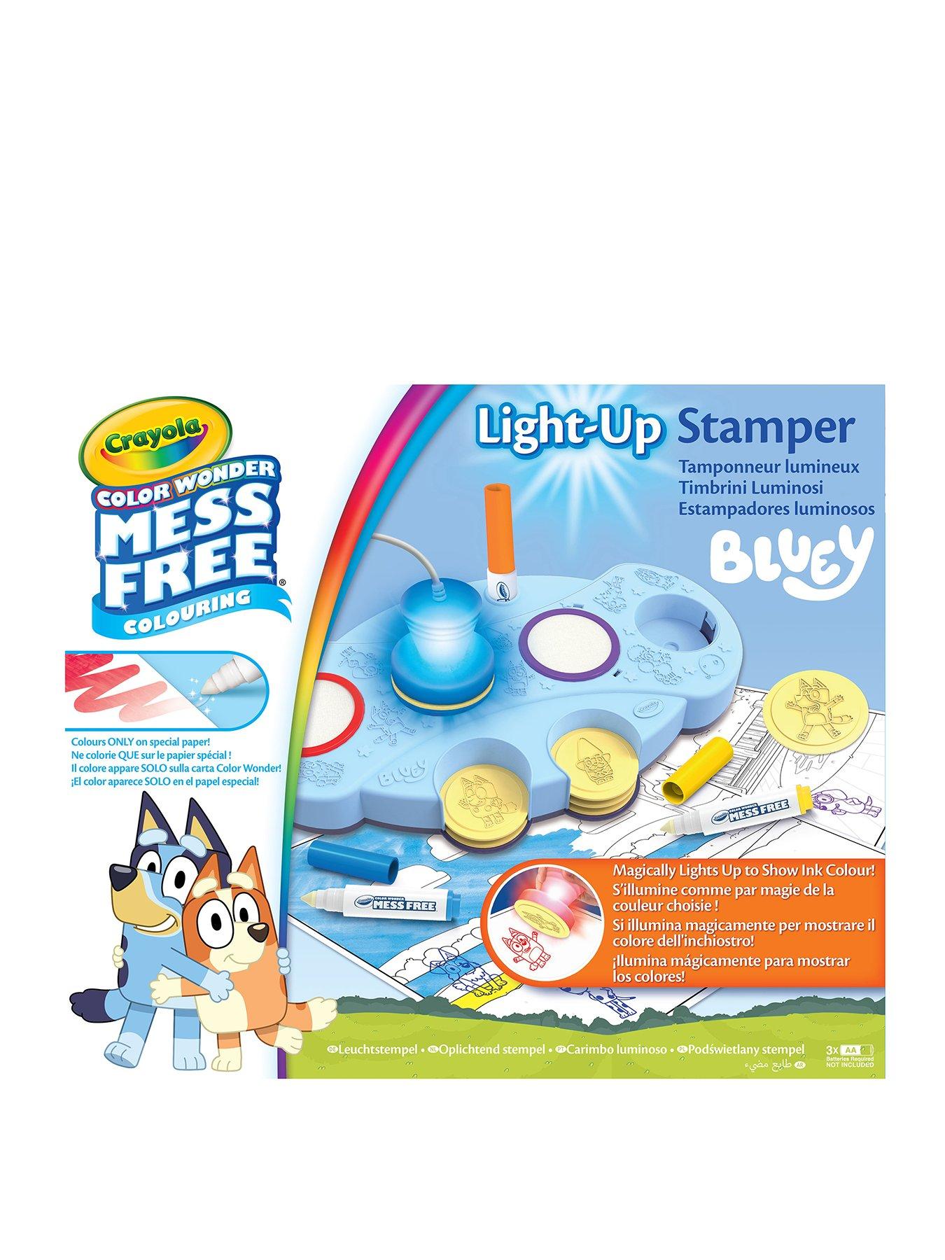 Crayola Bluey  Colour Wonder Stamper