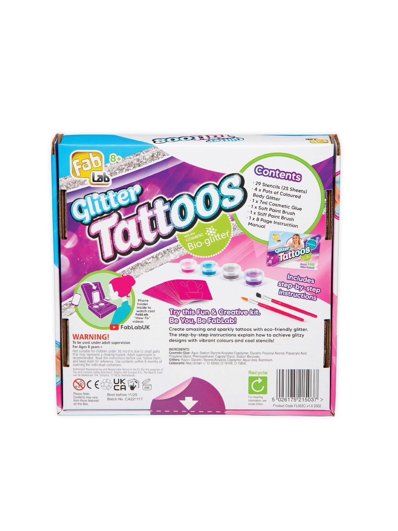 Image 3 of 4 of Fab Lab Fab Lab Glitter Tattoos