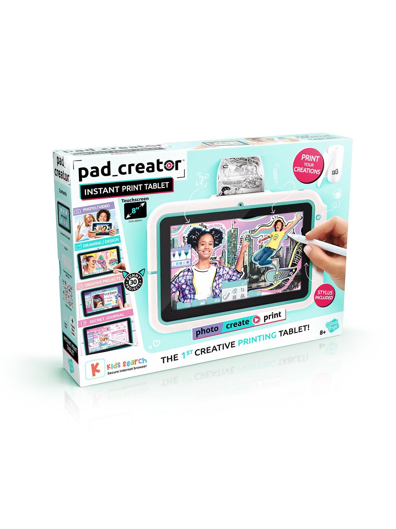  image of studio-creator-pad-creator-instant-print-8-touchscreennbsptablet-for-kids