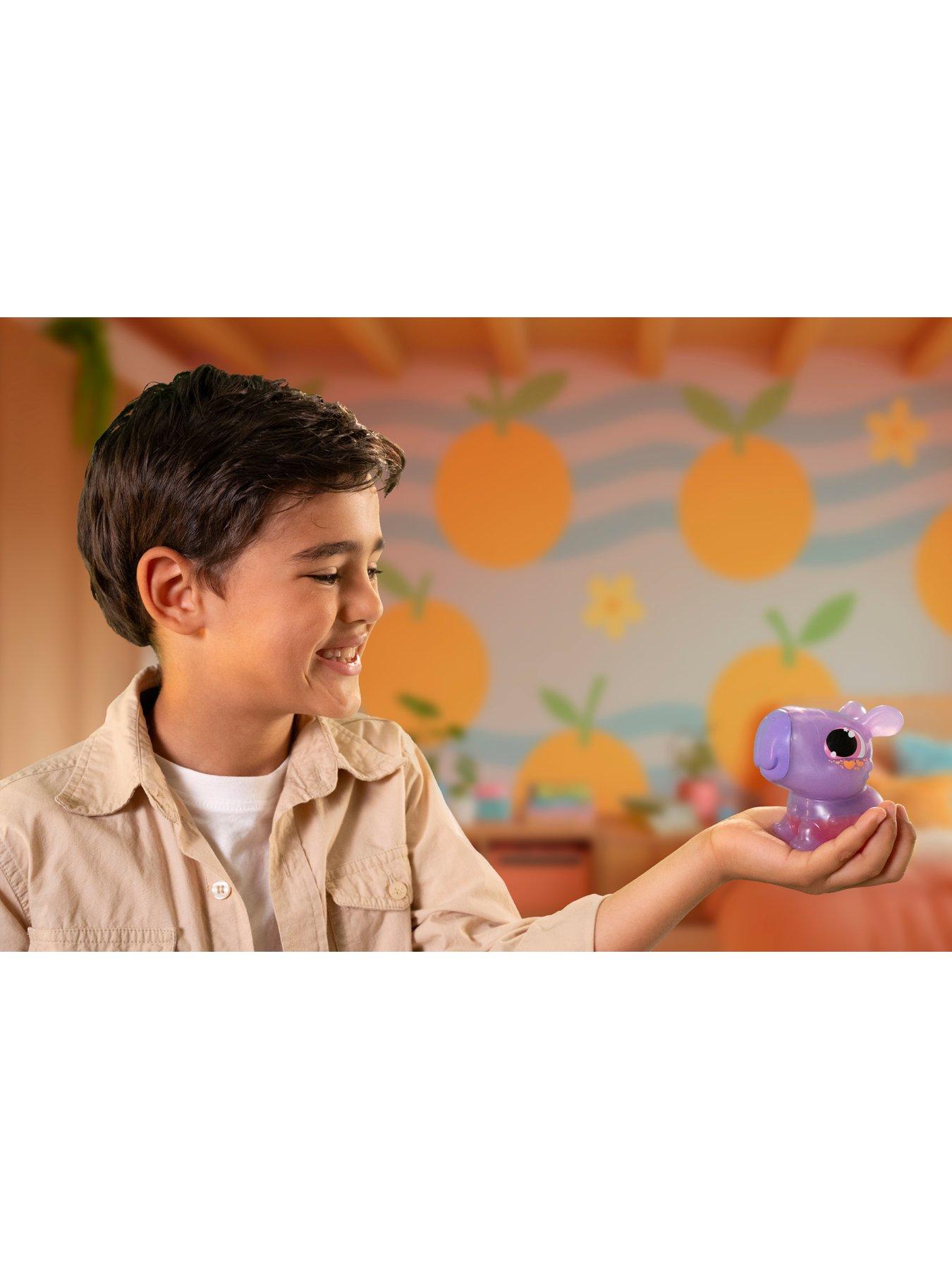 Image 6 of 7 of AniMagic Let's Glo&nbsp;Capybara Interactive&nbsp;Pet -&nbsp;Purple