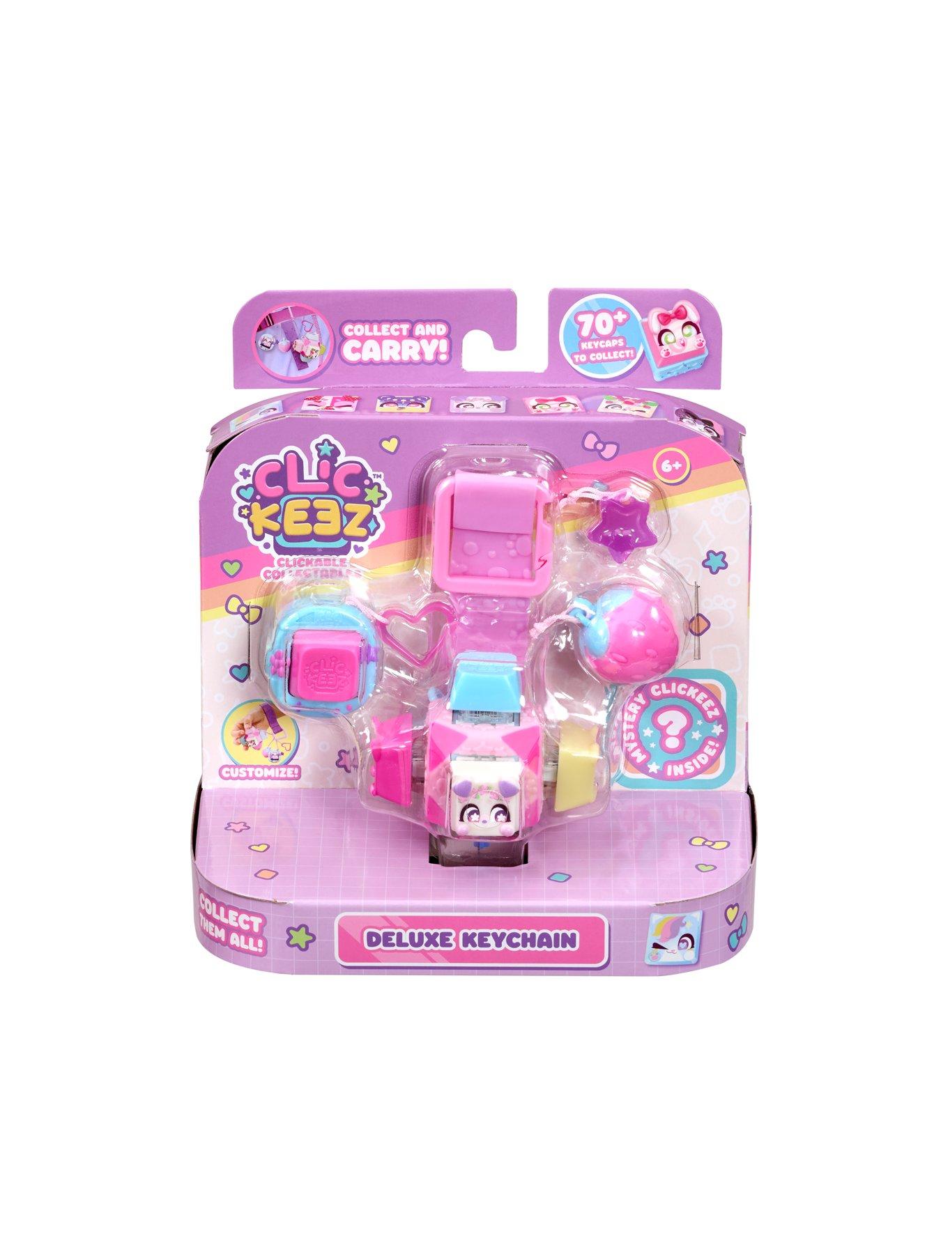 Clickeez Clickable Collectables Deluxe Keychain | Littlewoods
