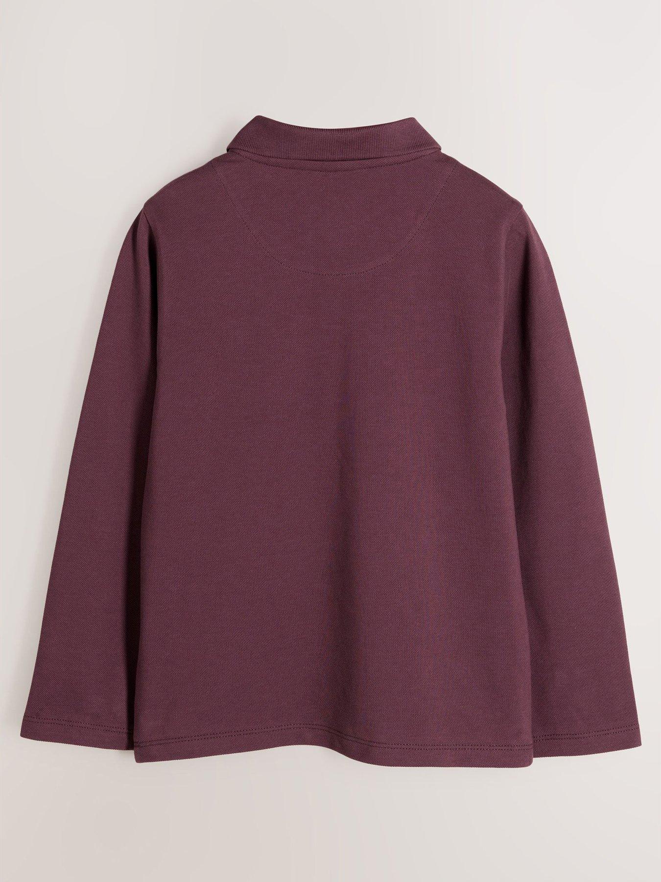 Image 2 of 5 of Paul Smith Junior Boys Polo Shirt - Dark Red